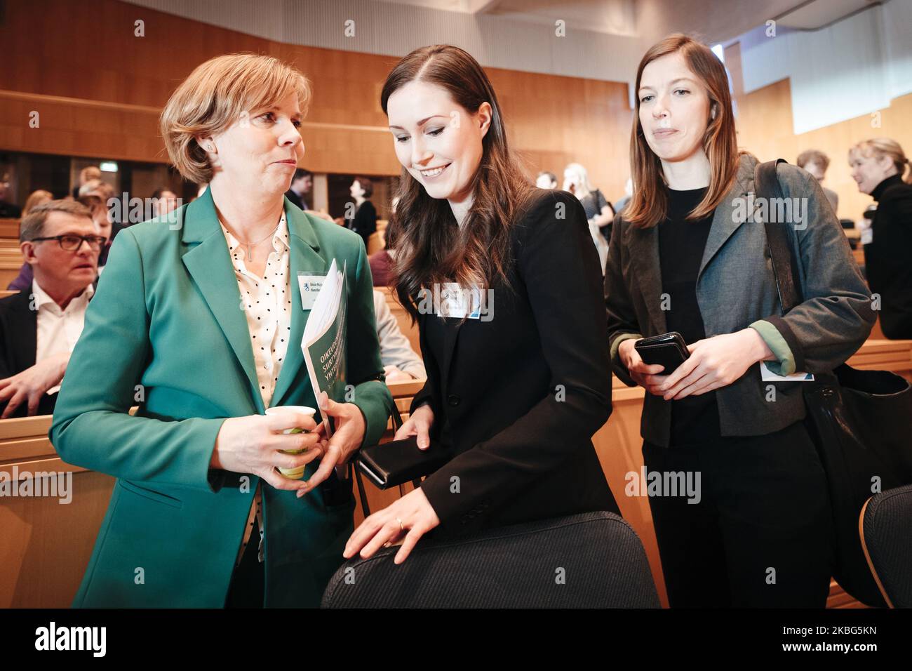 Justizministerin Anna Maja Henriksson Fotos Und Bildmaterial In Hoher 