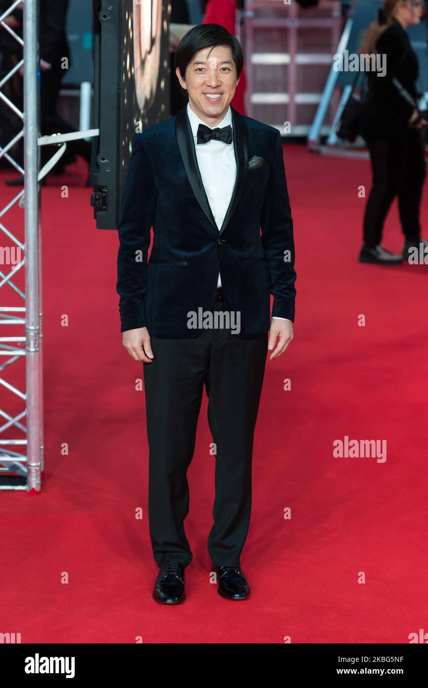 Dan Lin nimmt an der Verleihung der EE British Academy Film Awards in der Royal Albert Hall am 02. Februar 2020 in London, England, Teil. (Foto von Wiktor Szymanowicz/NurPhoto) Stockfoto