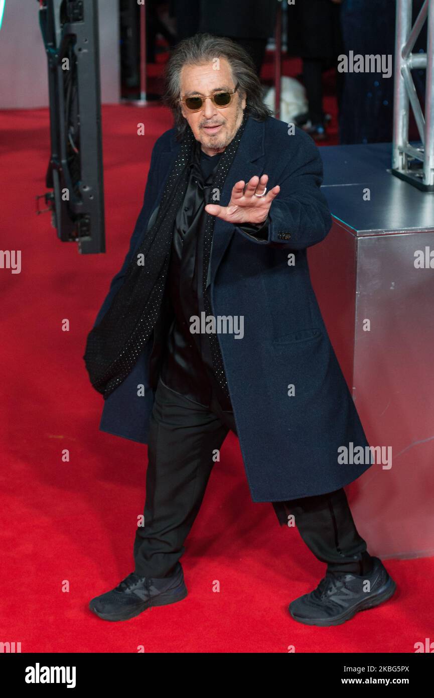 Al Pacino nimmt an der Verleihung der EE British Academy Film Awards in der Royal Albert Hall am 02. Februar 2020 in London, England, Teil. (Foto von Wiktor Szymanowicz/NurPhoto) Stockfoto