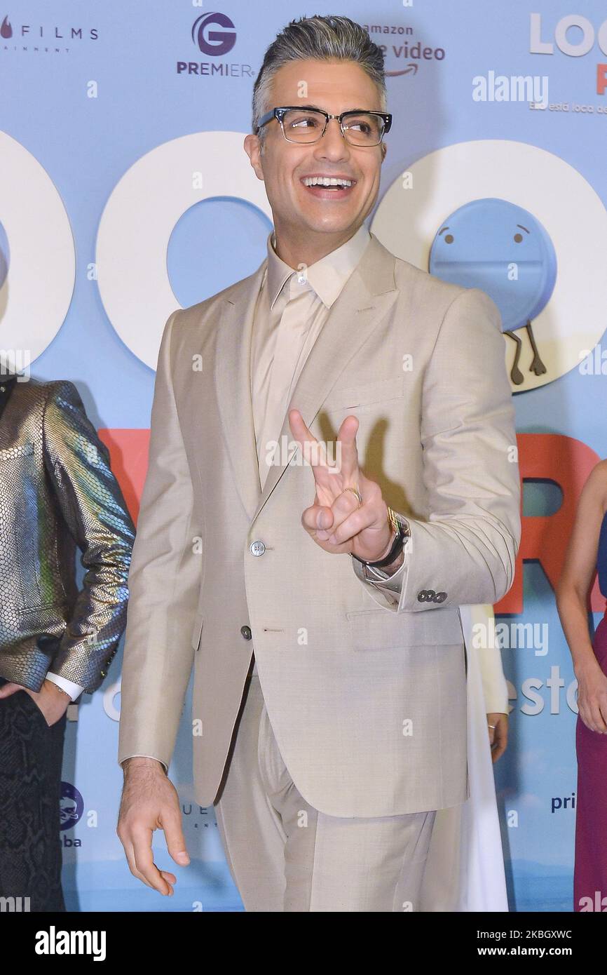 Jaime Camil posiert für Fotos während des roten Teppichs der Filmpremiere „Loco por Ti“ im Cinemex Antara Polanco am 13. Februar 2020 in Mexiko-Stadt, Mexiko (Foto von Eyepix/NurPhoto) Stockfoto