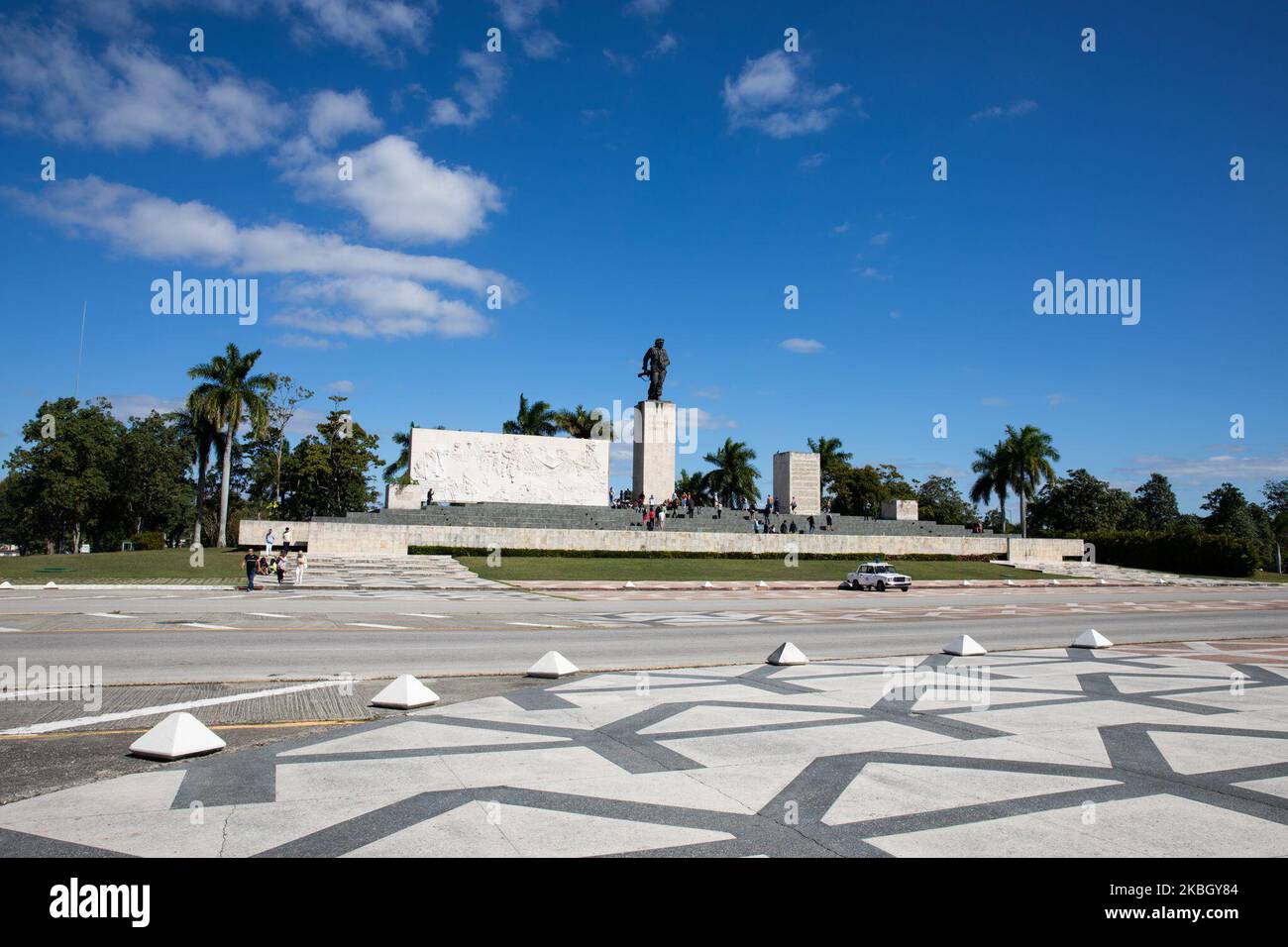 Ein Blick auf das Che Guevara-Denkmal und das Mausoleum in Santa Clara, Kuba, am 22. Januar 2020. (Foto von Manuel Romano/NurPhoto) Stockfoto