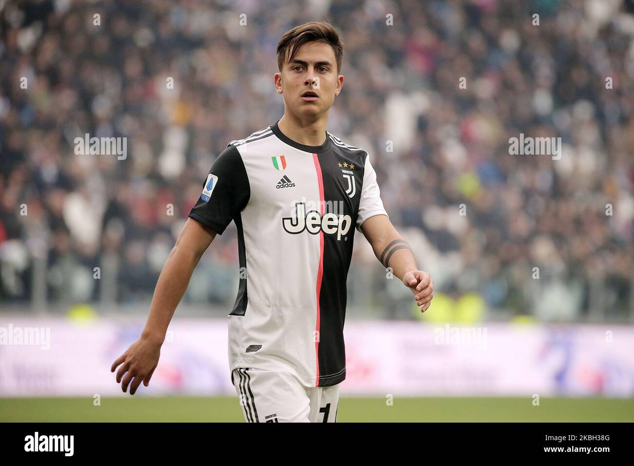 Paulo Dybala von Juventus während der Serie Ein Spiel zwischen Juventus und Brescia Calcio im Allianz Stadium am 16. Februar 2020 in Turin, Italien. (Foto von Giuseppe Cottini/NurPhoto) Stockfoto