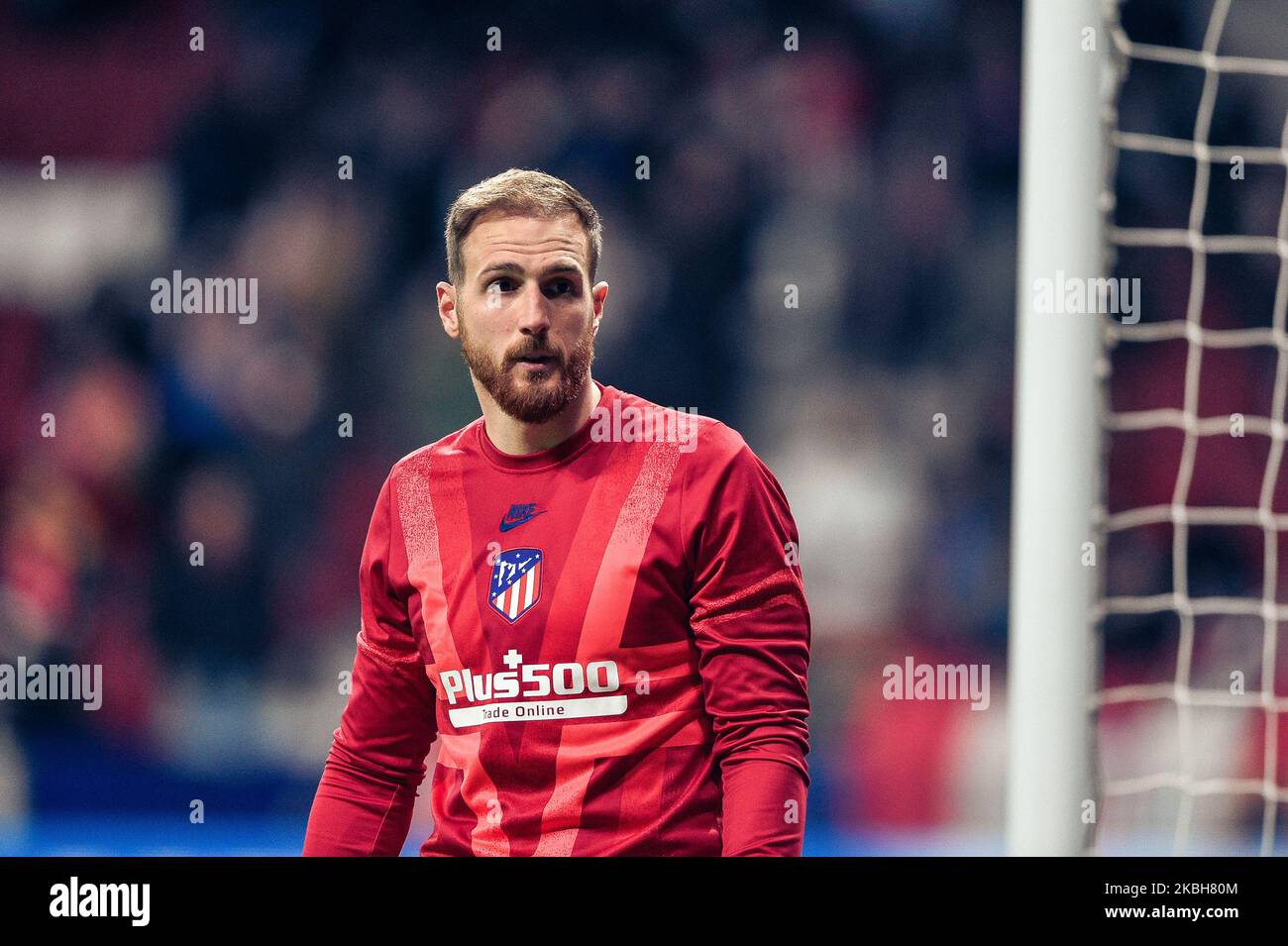 Jan Oblak während des UEFA Champions League-Spiels zwischen Atletico de Madrid und dem FC Liverpool im Wanda Metropolitano am 18. Februar 2020 in Madrid, Spanien. (Foto von Rubén de la Fuente Pérez/NurPhoto) Stockfoto