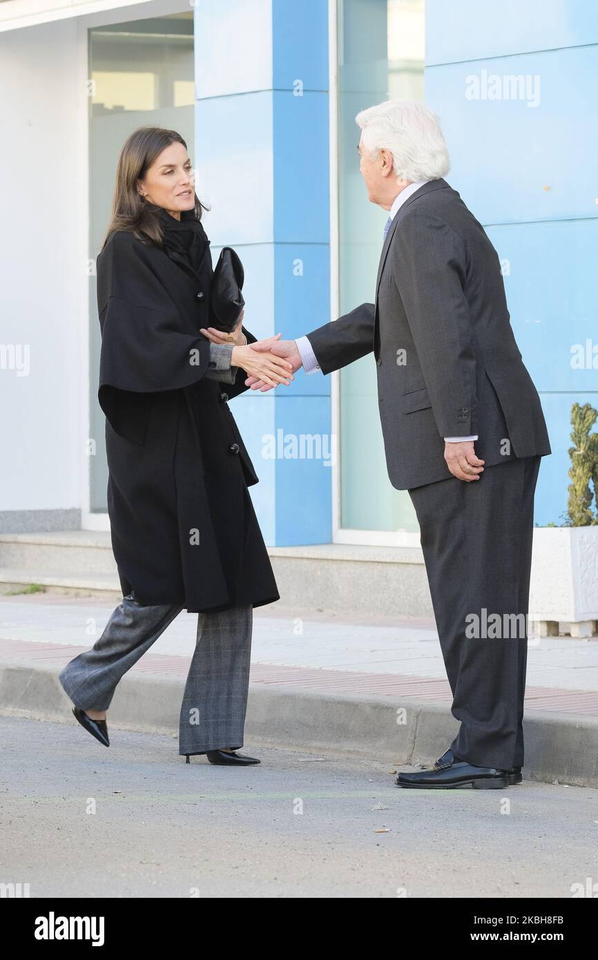 Königin Letizia von Spanien nimmt am 19. Februar 2020 am UNICEF-Treffen in Madrid, Spanien, Teil. (Foto von Oscar Gonzalez/NurPhoto) Stockfoto