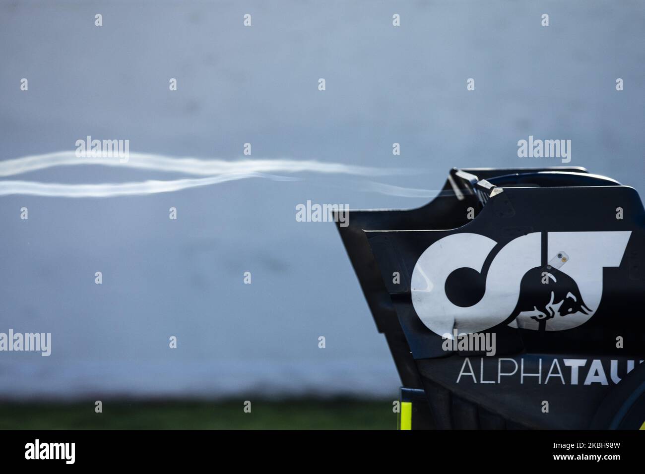 Coanda-Effekt bei 26 KVYAT Daniil (rus), Scuderia Alpha Tauri AT01 Honda während der Formel-1-Wintertests auf dem Circuit de Barcelona - Catalunya am 19. Februar 2020 in Barcelona, Spanien. (Foto von Xavier Bonilla/NurPhoto) Stockfoto