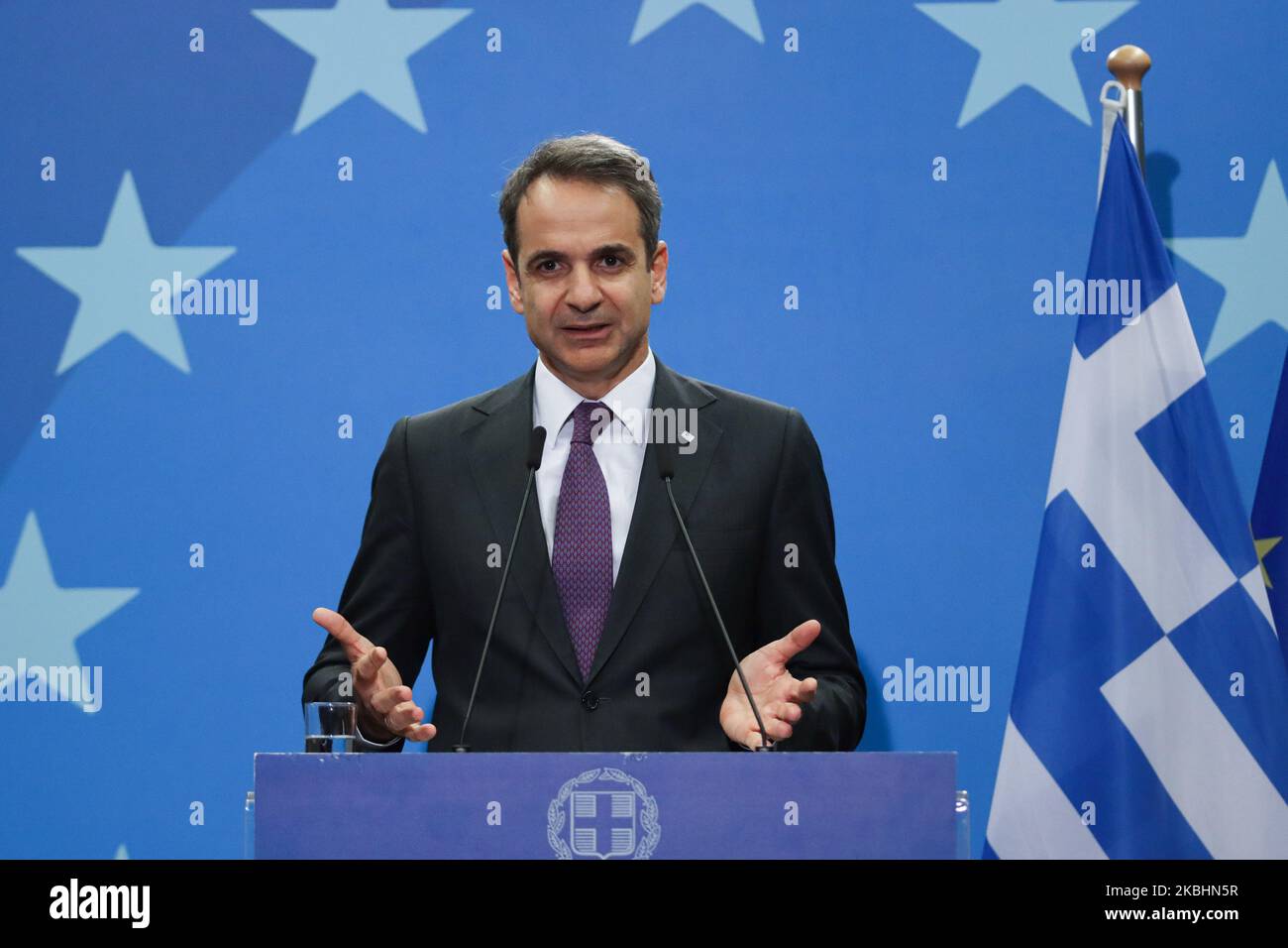 Griechische republik kyriakos mitsotakis Fotos und Bildmaterial in