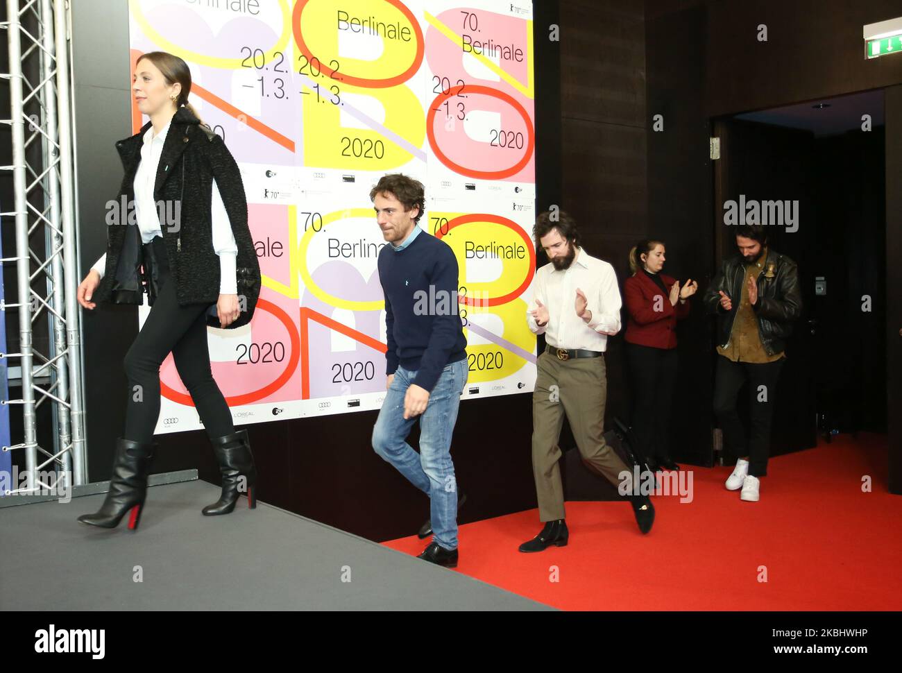 Die italienische Schauspielerin Barbara Chichiarelli, der italienische