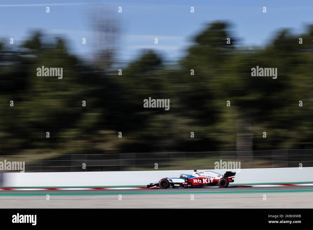 06 LATIFI Nichola (CAN), Williams Racing F1 FW43, Aktion während der Formel 1 Wintertests auf dem Circuit de Barcelona - Catalunya am 26. Februar 2020 in Barcelona, Spanien. (Foto von Xavier Bonilla/NurPhoto) Stockfoto