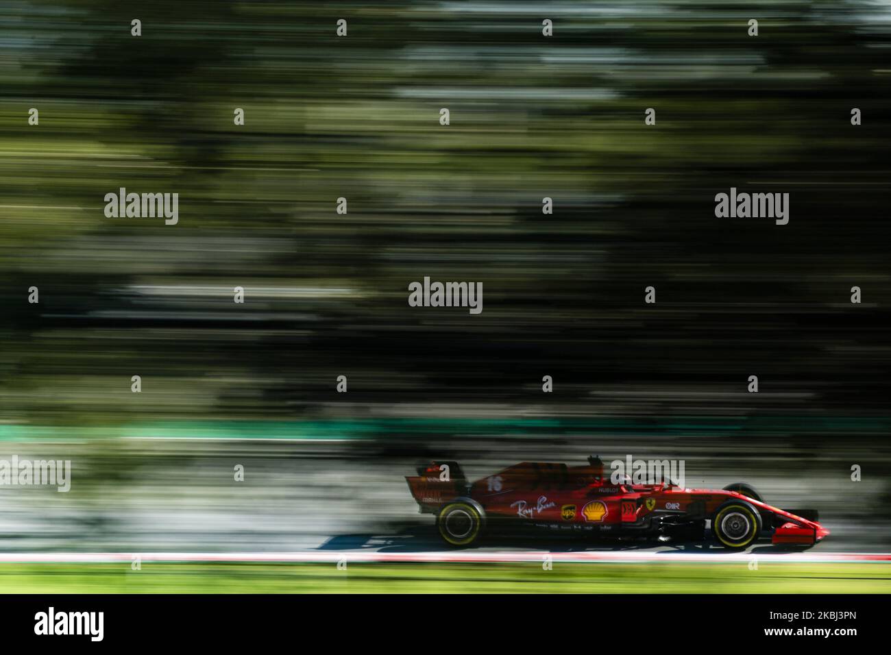 16 LECLERC Charles (mco), Scuderia Ferrari SF1000, Aktion während der Formel 1 Wintertests auf dem Circuit de Barcelona - Catalunya am 28. Februar 2020 in Barcelona, Spanien. (Foto von Xavier Bonilla/NurPhoto) Stockfoto