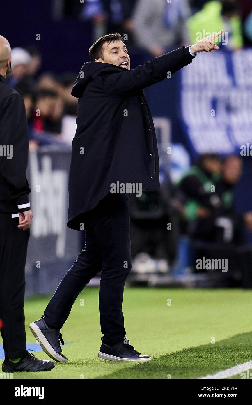 Asier Gaditano von Deportivo Alaves während des La Liga-Spiels zwischen CD Leganes und Deportivo Alaves im Butarque-Stadion in Leganes, Spanien. (Foto von A. Ware/NurPhoto) Stockfoto