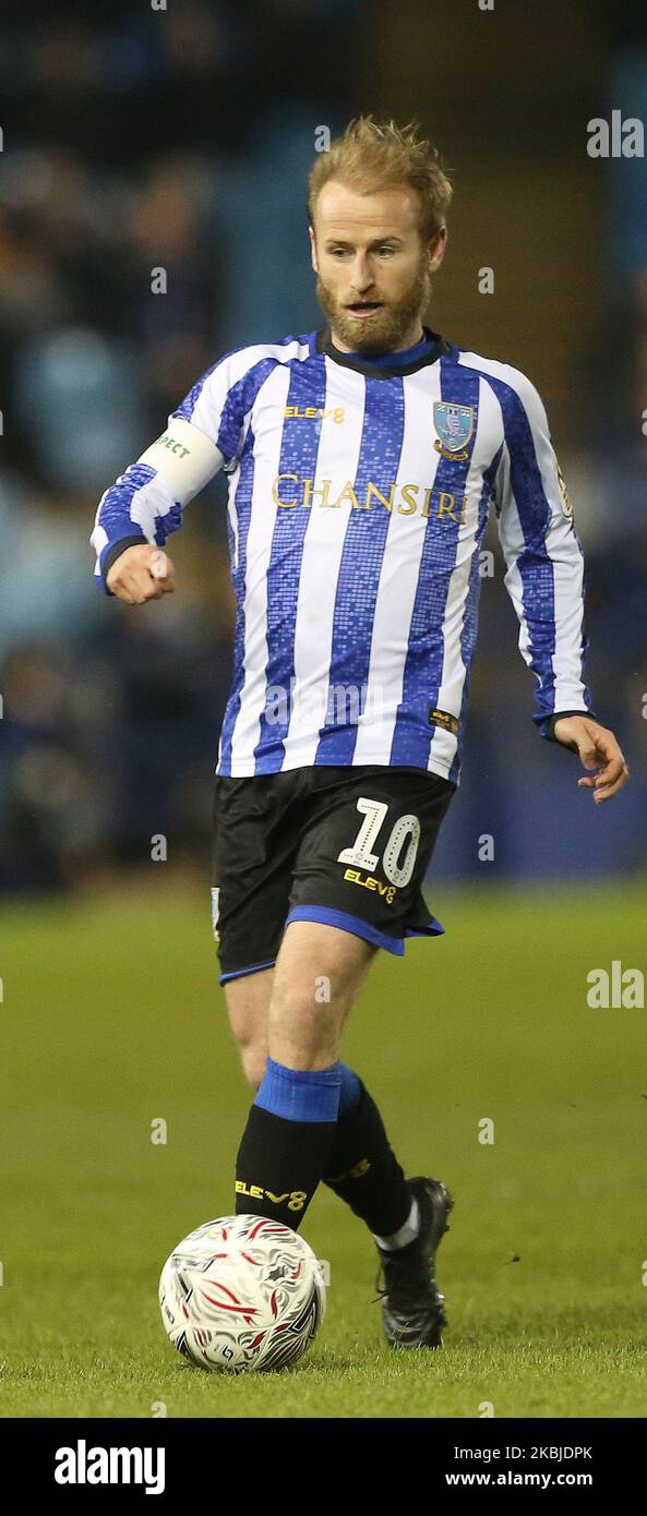 Barry Bannan von Sheffield Wednesday während des FA Cup Fifth Road-Spiels zwischen Sheffield Wednesday und Manchester City in Hillsborough, Sheffield, am Mittwoch, 4.. März 2020. (Foto von MI News/NurPhoto) Stockfoto