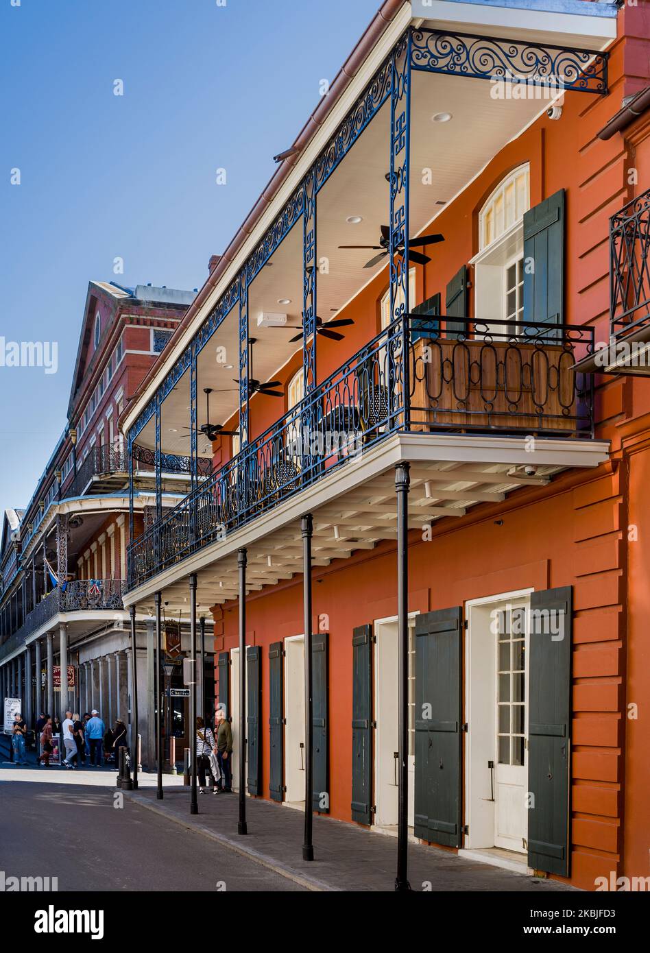 FRENCH QUARTER NEW ORLEANS LOUISIANA USA Stockfoto