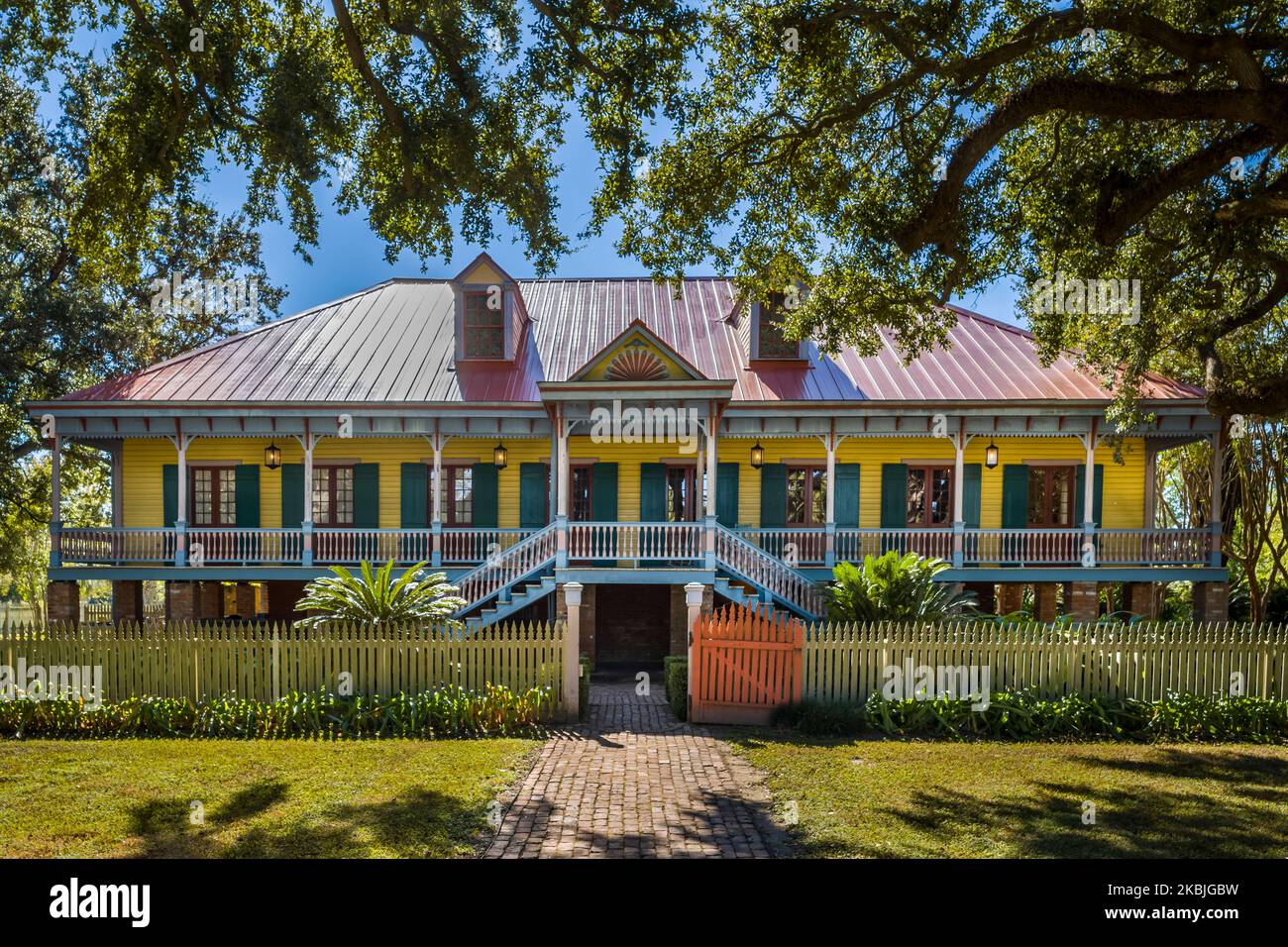 LAURA PLANTATION (1805) VACHERIE LOUISIANA USA Stockfoto