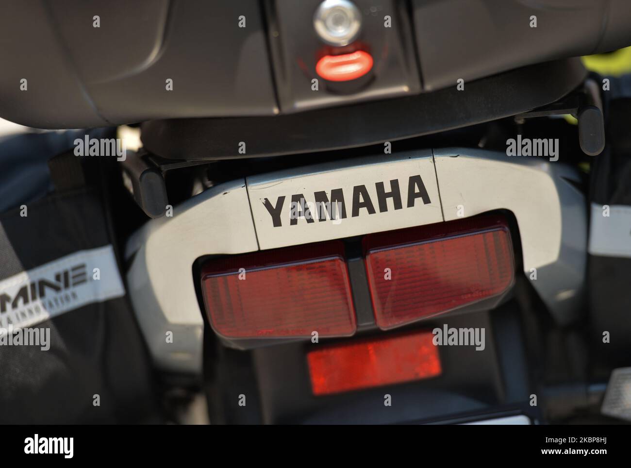 Yamaha-Moto. Am Sonntag, den 17. Mai 2020, in Wadowice, Woiwodschaft Kleinpolen, Polen. (Foto von Artur Widak/NurPhoto) Stockfoto