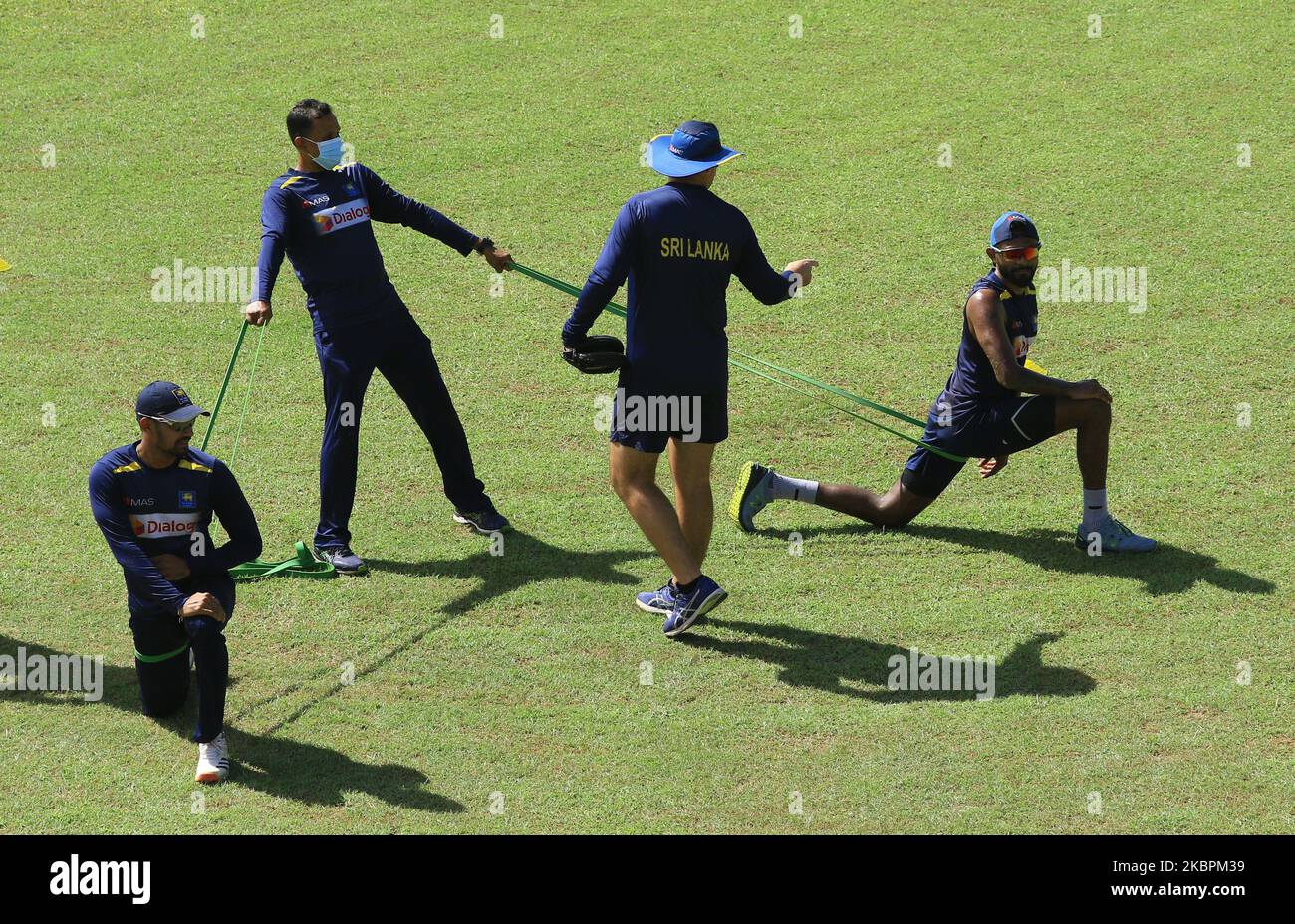 Srilankische cricketspieler danushka gunathilaka Fotos und