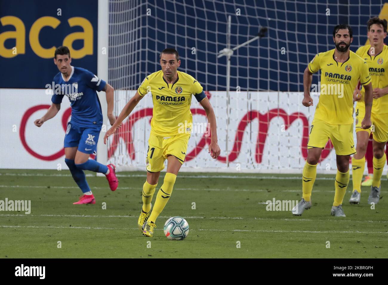 Villarreals Bruno Soriano beim LaLiga-Spiel zwischen dem FC Villarreal und dem FC Sevilla am 22. Juni 2020 im Stadion Ceramica. (Foto von Jose Miguel Fernandez/NurPhoto) Stockfoto