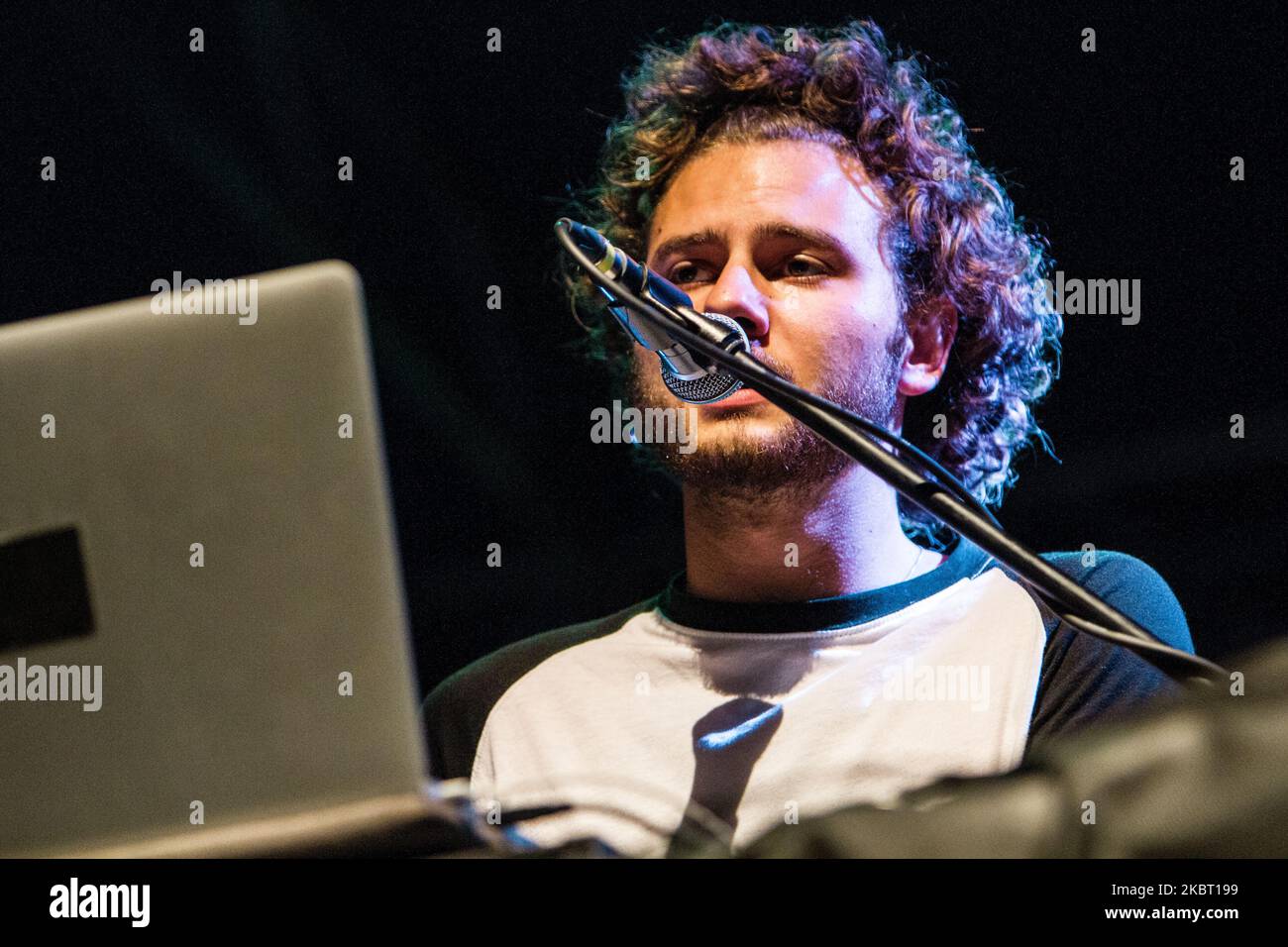 Milky Chance tritt am 30 2014. Juli live in der Carroponte in Mailand auf (Foto: Mairo Cinquetti/NurPhoto) Stockfoto