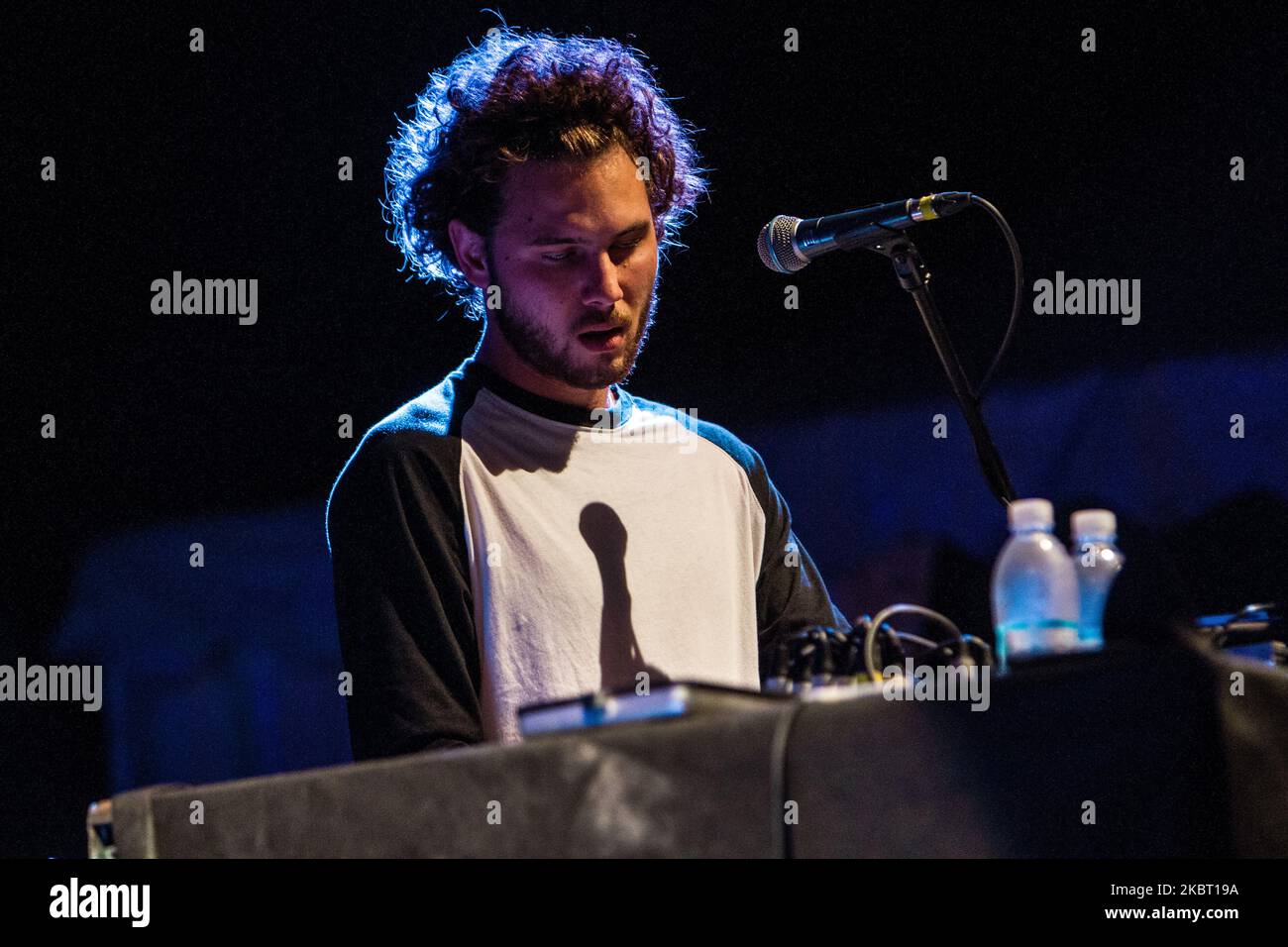 Milky Chance tritt am 30 2014. Juli live in der Carroponte in Mailand auf (Foto: Mairo Cinquetti/NurPhoto) Stockfoto