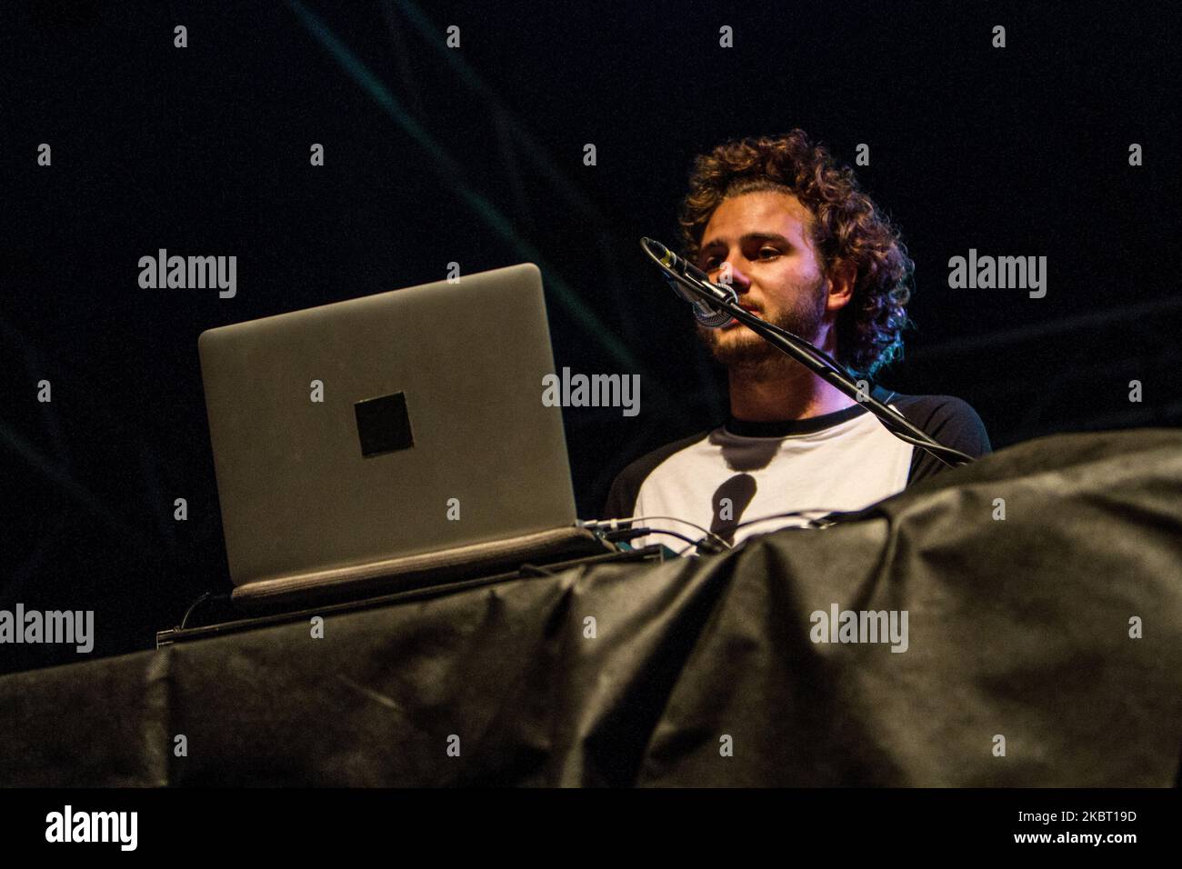 Milky Chance tritt am 30 2014. Juli live in der Carroponte in Mailand auf (Foto: Mairo Cinquetti/NurPhoto) Stockfoto