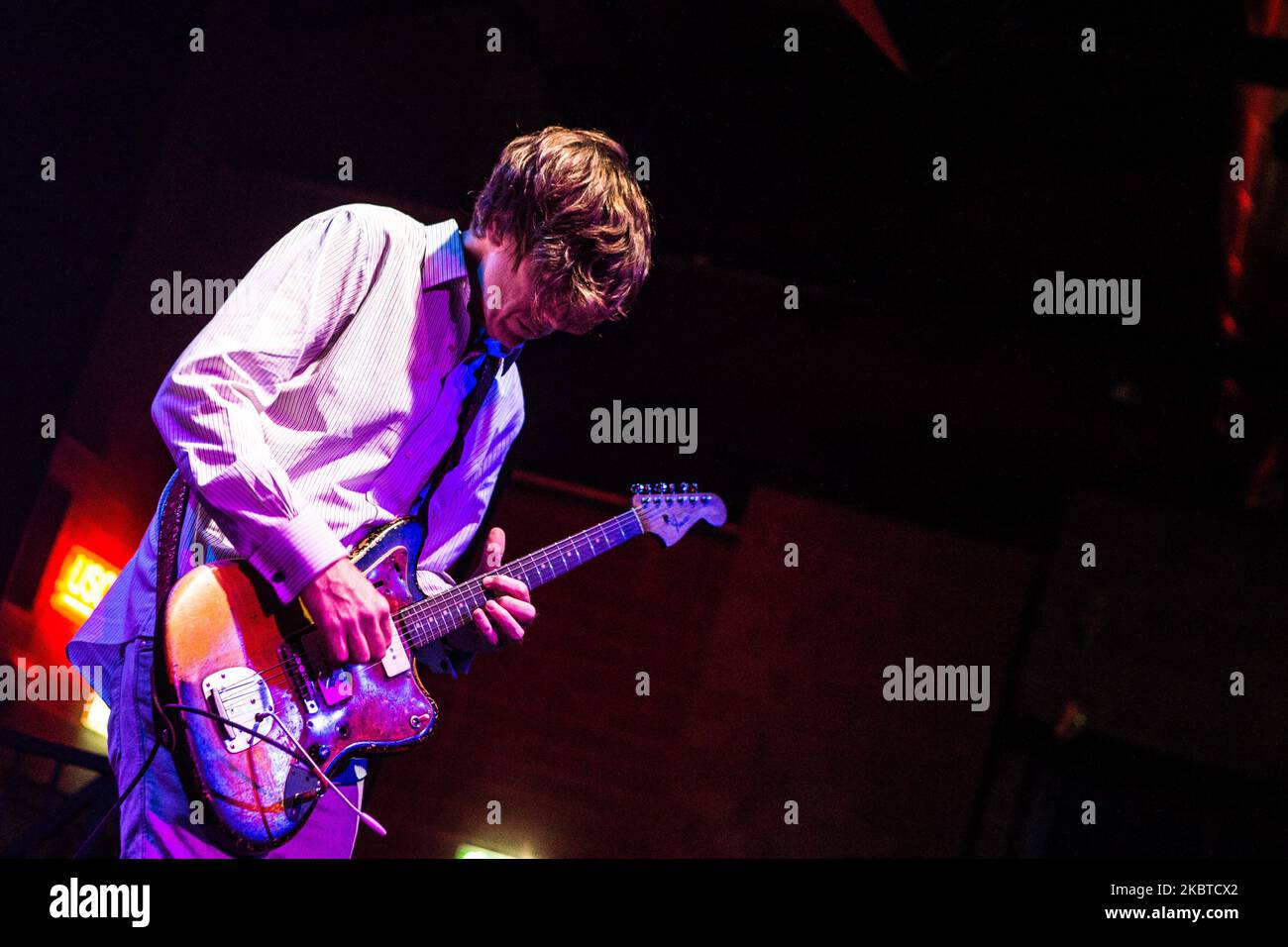 Thurston Moore spielt am 2 2014. November live im Alcatraz in Mailand, Italien (Foto: Mairo Cinquetti/NurPhoto) Stockfoto