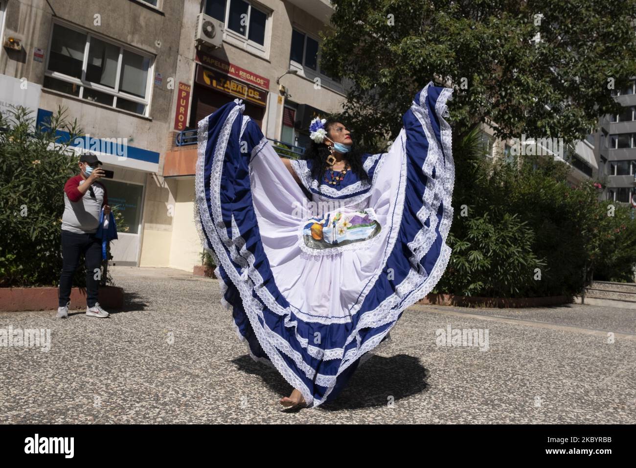 Slogan nicaragua justicia y libertad Fotos und Bildmaterial in hoher