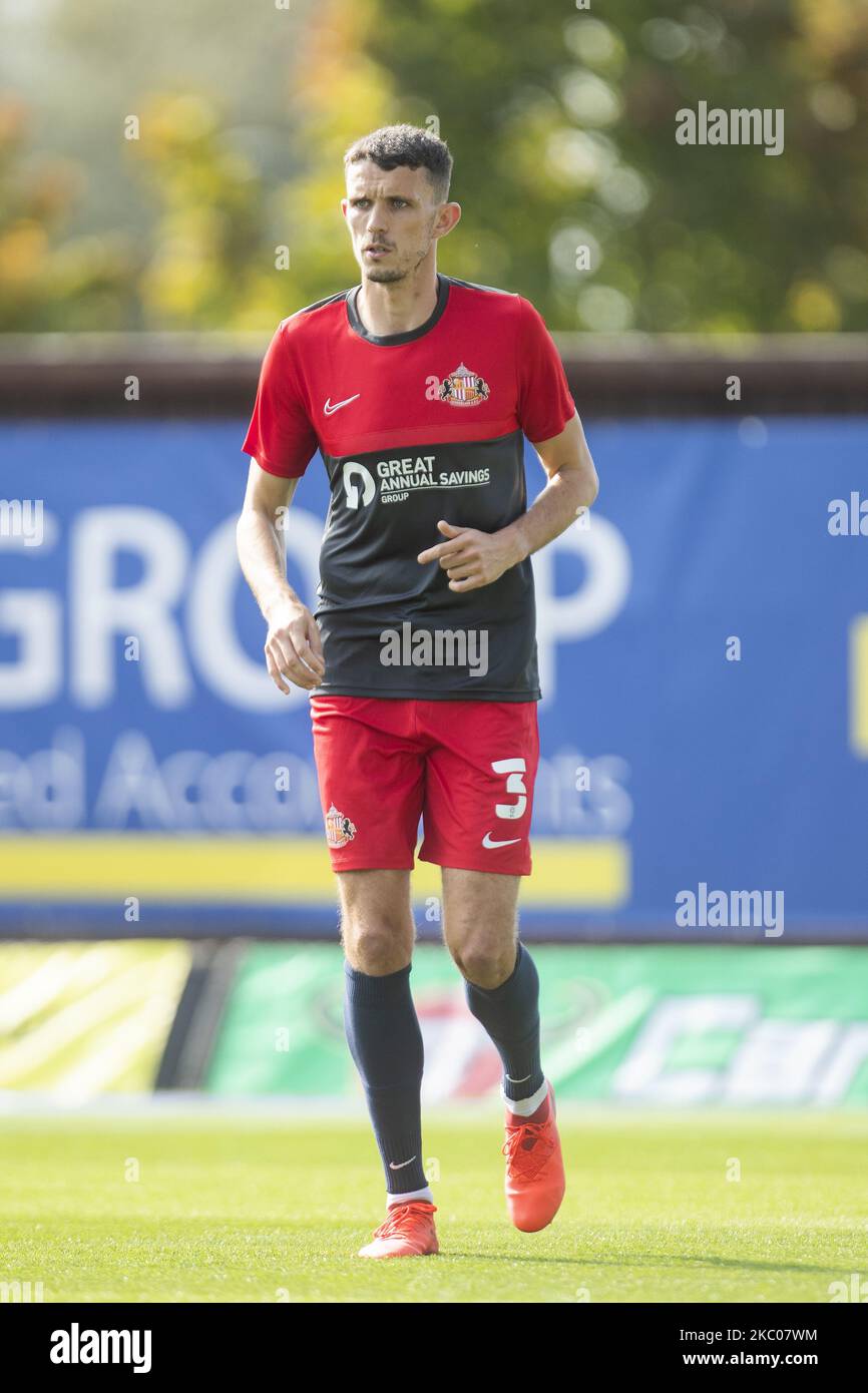 Tom Flanagan von Sunderland während des Sky Bet League 1-Spiels zwischen Oxford United und Sunderland im Kassam Stadium, Oxford, England, am 19. Dezember 2020. (Foto von Leila Coker/MI News/NurPhoto) Stockfoto