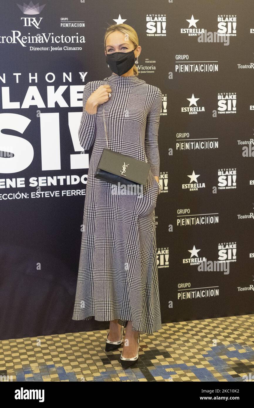 Lujan Arguelles nimmt an der Premiere von Anthony Blakes neuer Show im Reina Victoria Theater in Madrid, Spanien, am 01. Oktober 2020 Teil. (Foto von Oscar Gonzalez/NurPhoto) Stockfoto