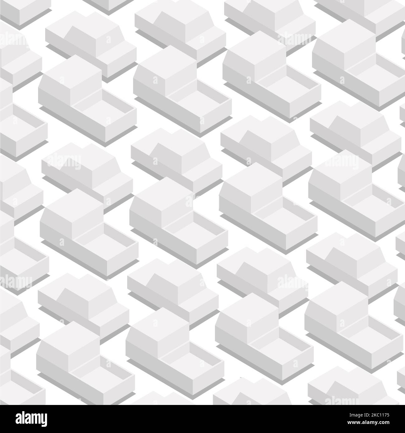 Viele graue Hintergrundbilder von Autos und Lastwagen. Stockfoto