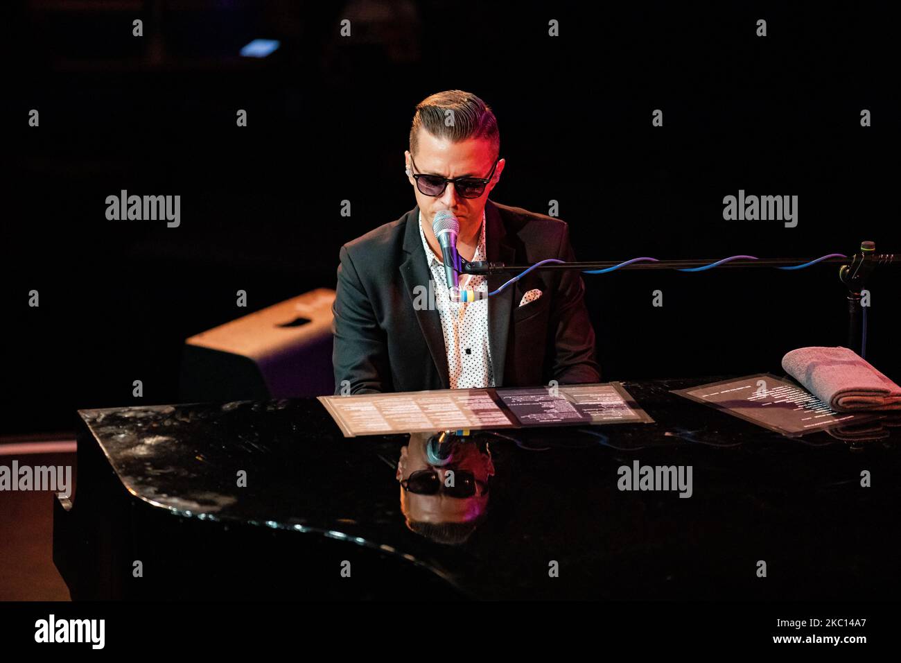 Matthew Lee spielt live im Blue Note am 03. Oktober 2020 in Mailand, Italien (Foto von Alessandro Bremec/NurPhoto) Stockfoto