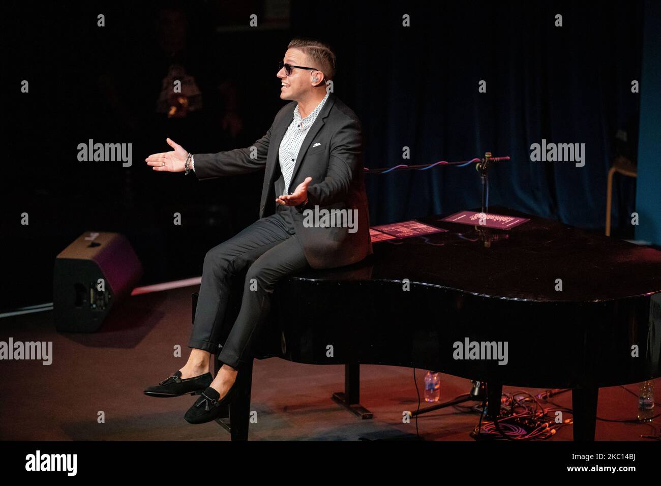 Matthew Lee spielt live im Blue Note am 03. Oktober 2020 in Mailand, Italien (Foto von Alessandro Bremec/NurPhoto) Stockfoto