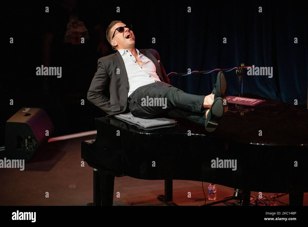 Matthew Lee spielt live im Blue Note am 03. Oktober 2020 in Mailand, Italien (Foto von Alessandro Bremec/NurPhoto) Stockfoto