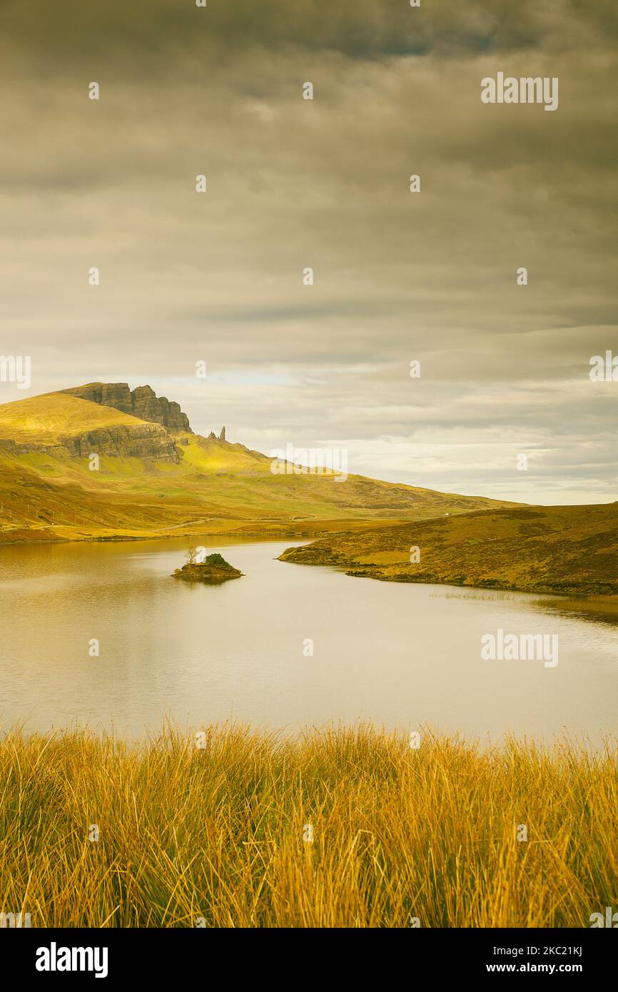 Herbstlandschaft des schottischen Hochlandes, schottland XII Stockfoto