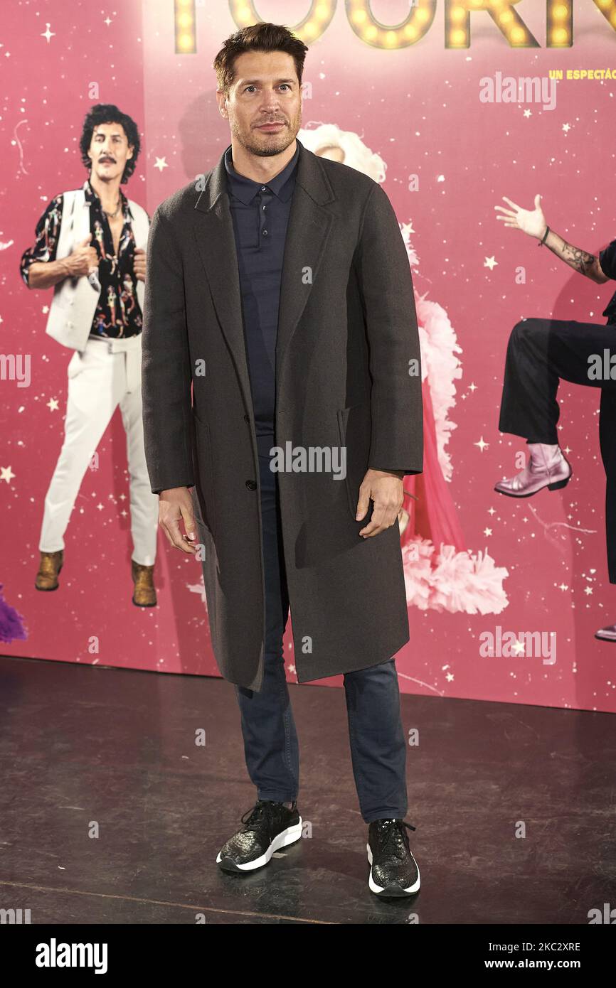 Jaime Cantizano nimmt am 29. Oktober 2020 an der Premiere von „La ultima Tourne“ im Calderon Theatre in Madrid, Spanien, Teil. (Foto von Carlos Dafonte/NurPhoto) Stockfoto