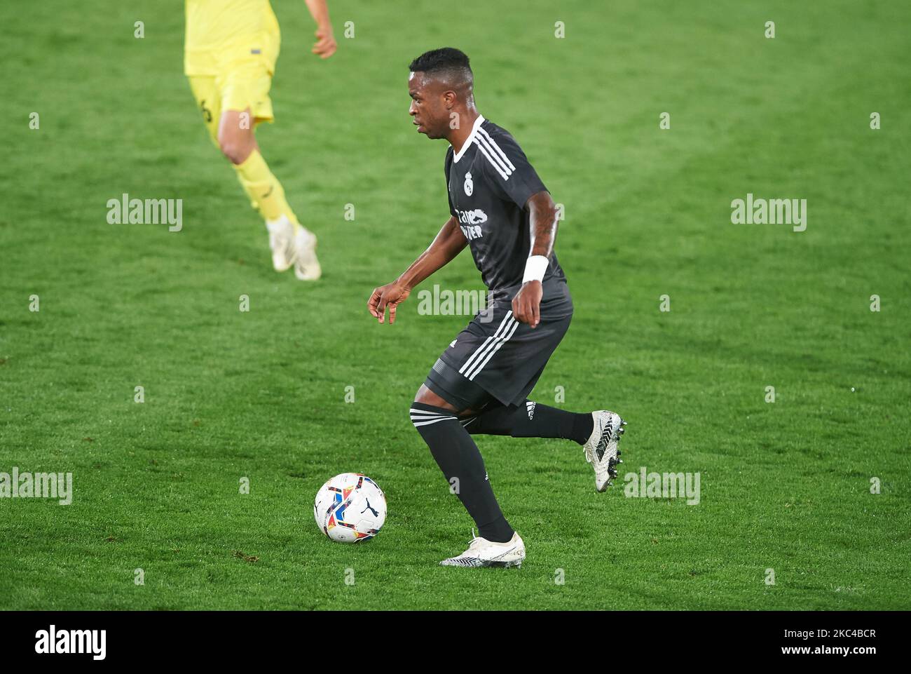 Vinicius Jr von Real Madrid während der La Liga Santander mach zwischen Villarreal und Real Madrid im Estadio de la Ceramic am 21. November 2020 in Vila-real, Spanien (Foto: Maria Jose Segovia/NurPhoto) Stockfoto