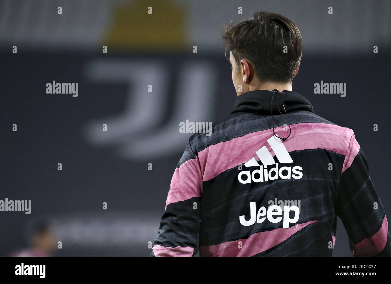 Paulo Dybala von Juventus vor der Serie Ein Spiel zwischen Juventus und Udinese Calcio im Allianz Stadium am 03. Januar 2021 in Turin, Italien. (Foto von Giuseppe Cottini/NurPhoto) Stockfoto