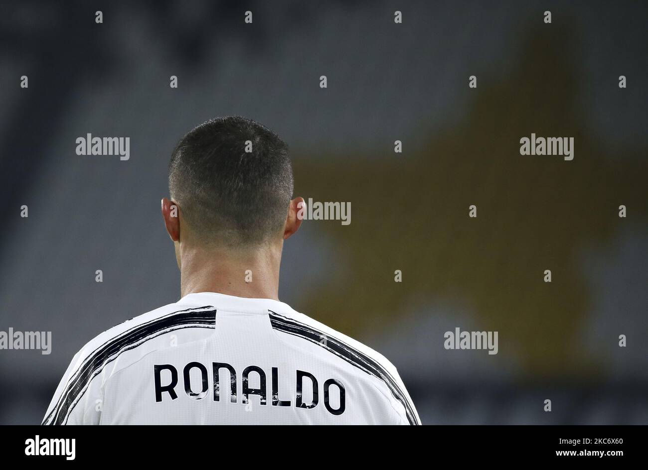 Cristiano Ronaldo von Juventus während der Serie Ein Spiel zwischen Juventus und Udinese Calcio im Allianz Stadium am 03. Januar 2021 in Turin, Italien. (Foto von Giuseppe Cottini/NurPhoto) Stockfoto