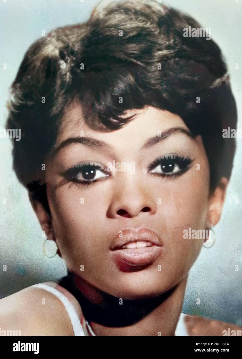 LOLA FALANA Werbefoto der amerikanischen Sängerin und Filmschauspielerin um 1965 Stockfoto