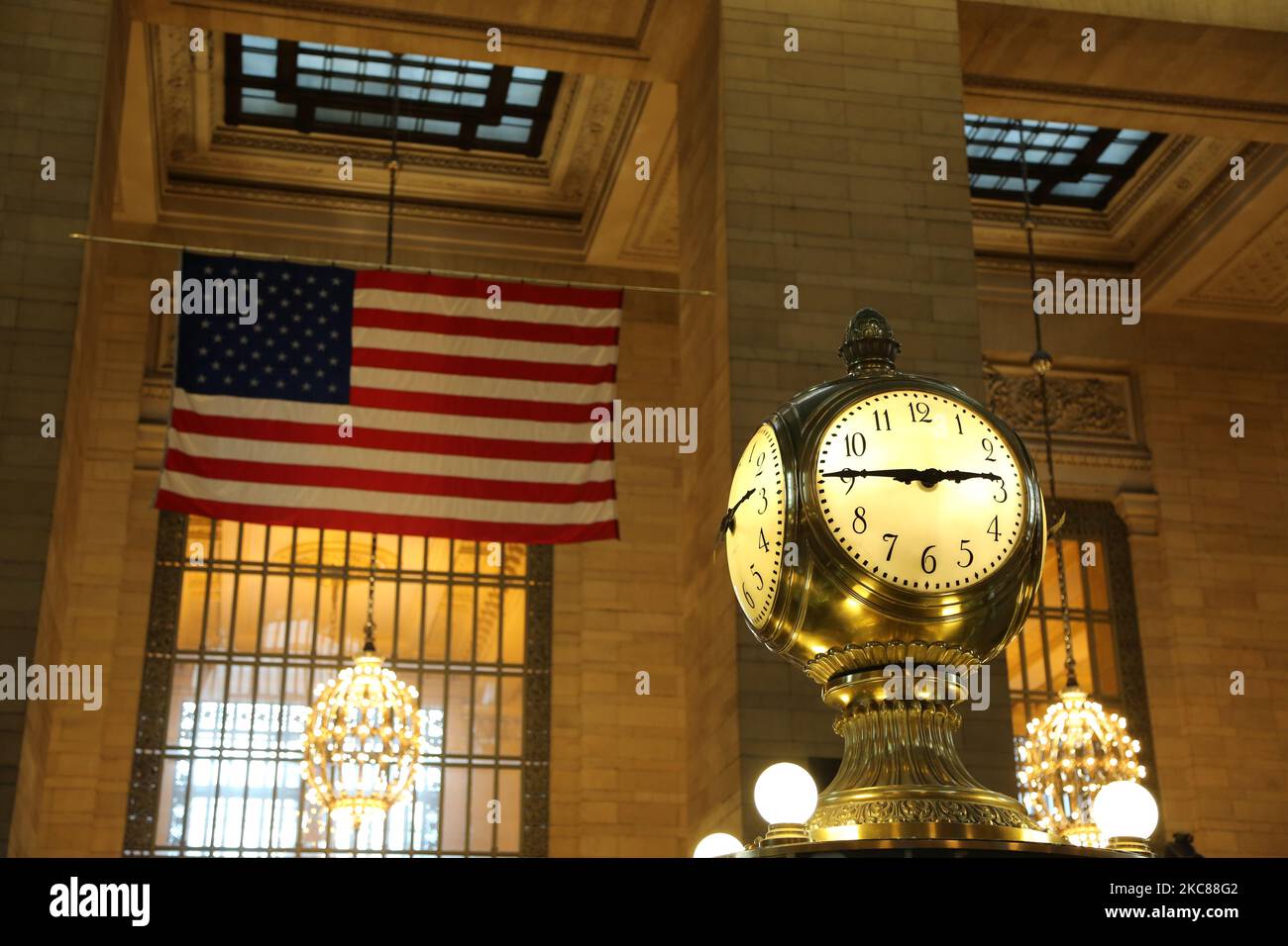 Grand Central Terminal, Wecker Stockfoto