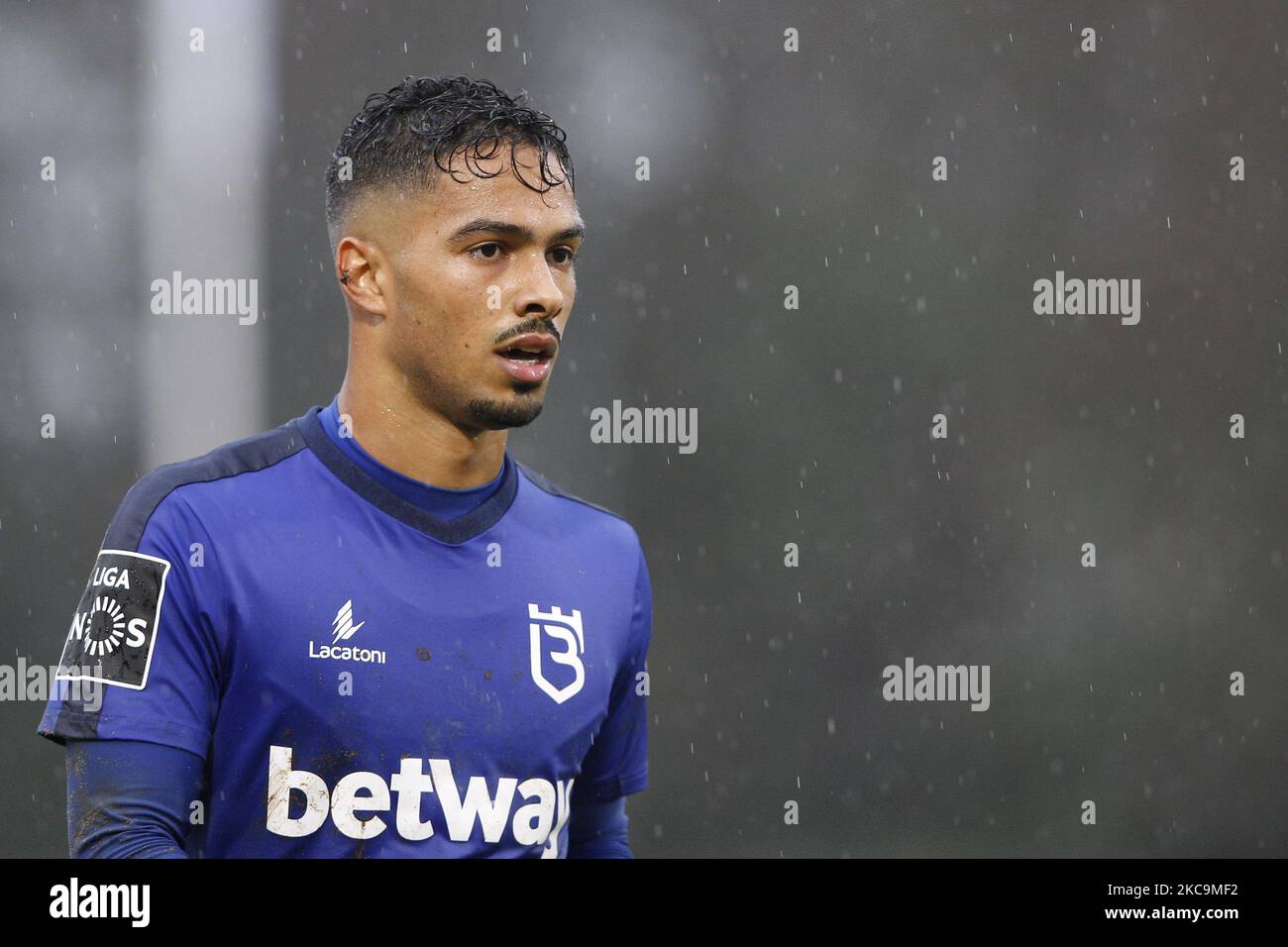 Diogo Calila während des Spiels für die Liga NOS zwischen Belenenses SAD und Nacional, im Estdio Nacional, Lissabon, Portugal, 20, Februar 2021 (Foto von JoÃ£o Rico/NurPhoto) Stockfoto