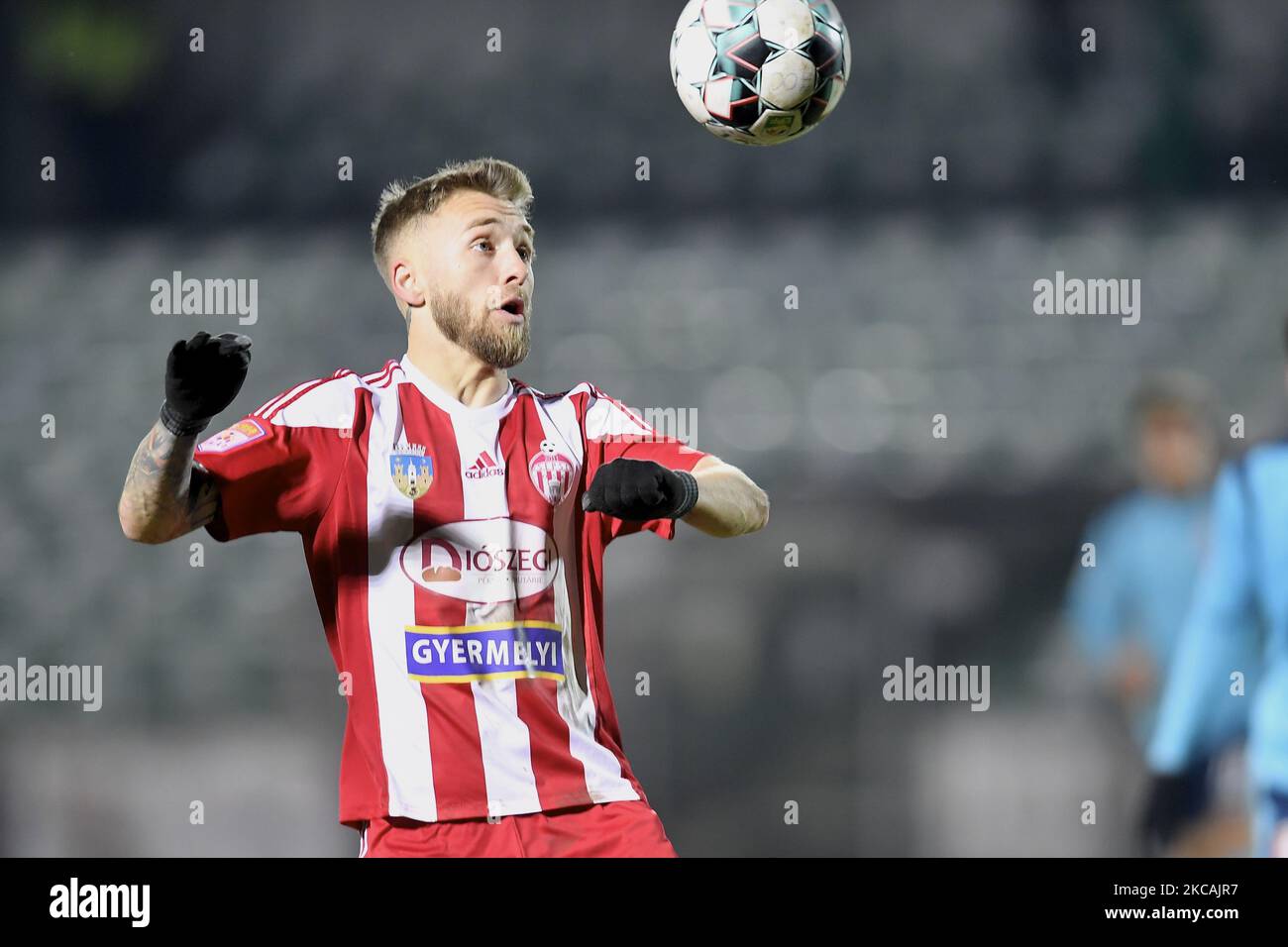 Catalin Golofca in Aktion während des Fußballspiels der Rumänischen Liga 1  zwischen Sepsi OSK und Chindia Targoviste in Sfantu Gheorghe, Rumänien.  Freitag, 05. März 2021. (Foto von Alex Nicodim/NurPhoto Stockfotografie -  Alamy