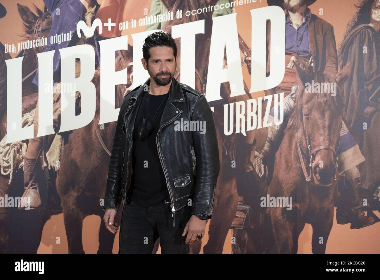 Harlys Becerra nimmt an der Premiere von „Libertad“ im Proyecciones Cinema am 25. März 2021 in Madrid, Spanien Teil (Foto von Oscar Gonzalez/NurPhoto) Stockfoto