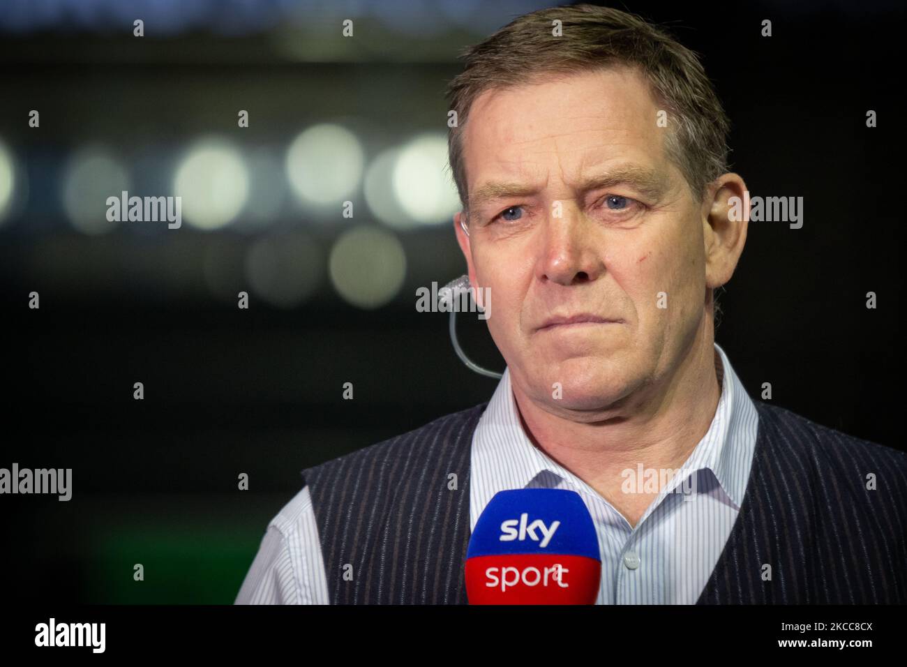 Headcoach Alfreð Gíslason der deutschen Nationalmannschaft gibt vor dem