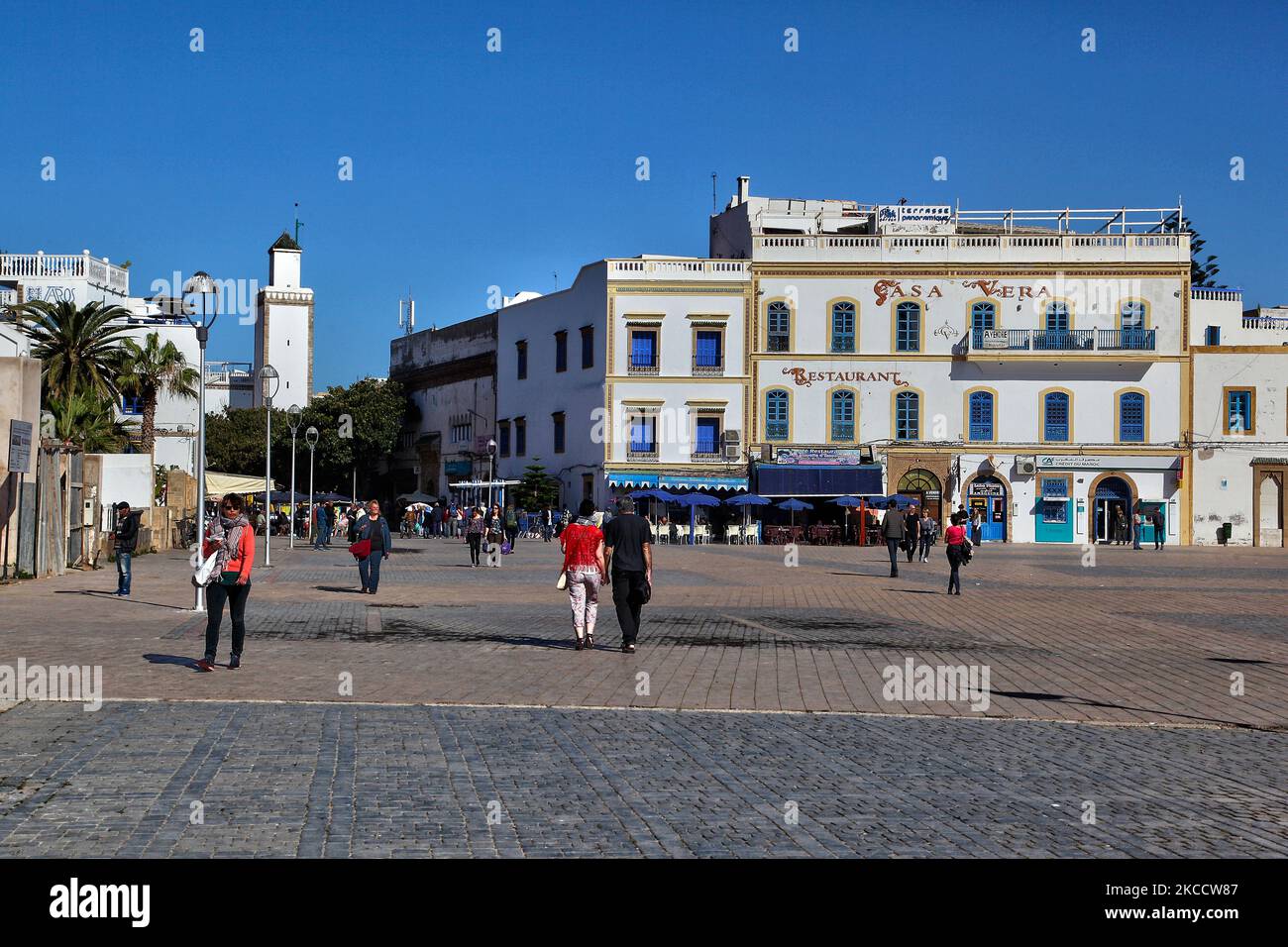 Tägliches Leben in der Küstenstadt Essaouira, Marokko, Afrika. (Foto von Creative Touch Imaging Ltd./NurPhoto) Stockfoto