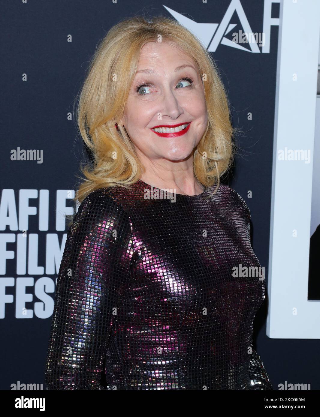 Hollywood, USA. 04.. November 2022. Patricia Clarkson kommt zur Premiere von SHE SAID, die am Freitag, den 4. November 2022, im TCL Chinese Theatre in Hollywood, CA, stattfand. (Foto: Juan Pablo Rico/Sipa USA) Quelle: SIPA USA/Alamy Live News Stockfoto