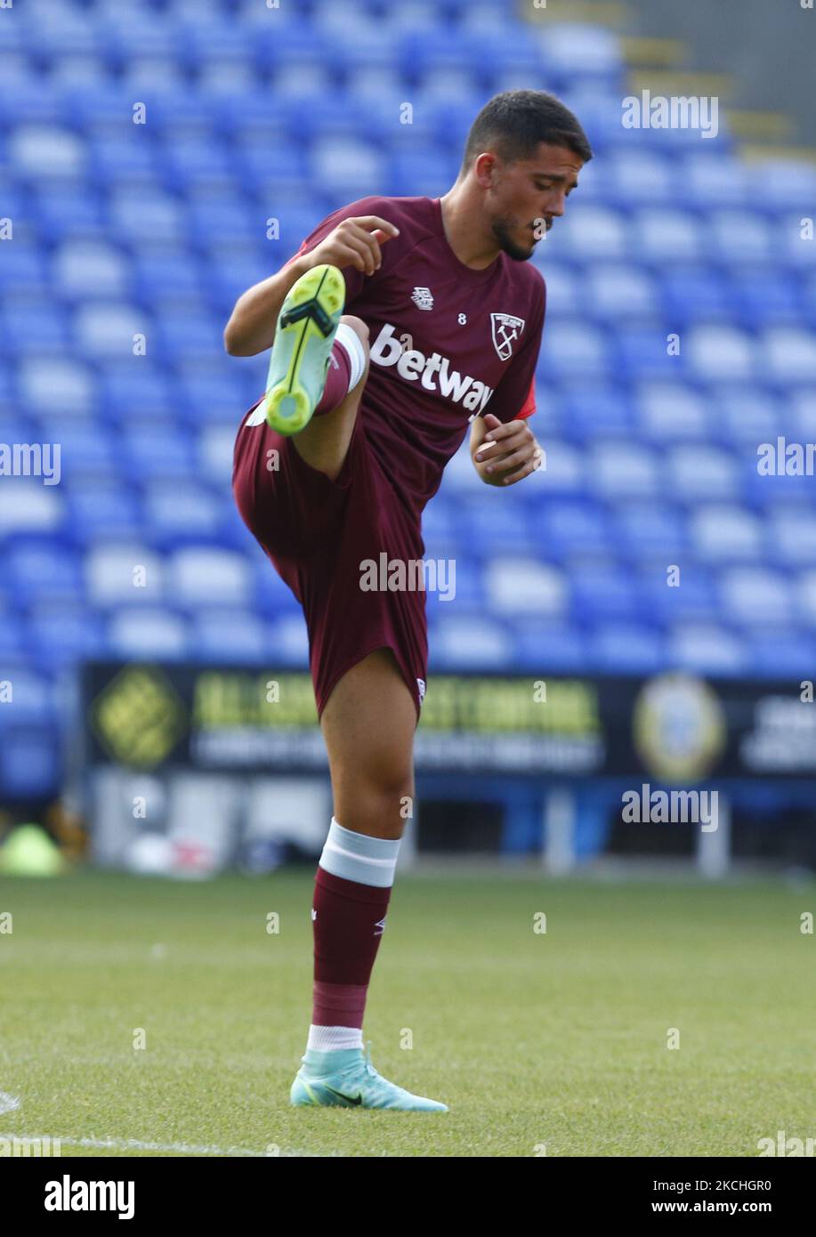 Pablo FORNALS von West Ham United während der Freundschaftspflegefahrt zwischen Reading und West Ham United im Select Car Leasing Stadium, Reading, Großbritannien, am 21.. Juli 2021 (Foto by Action Foto Sport/NurPhoto) Stockfoto