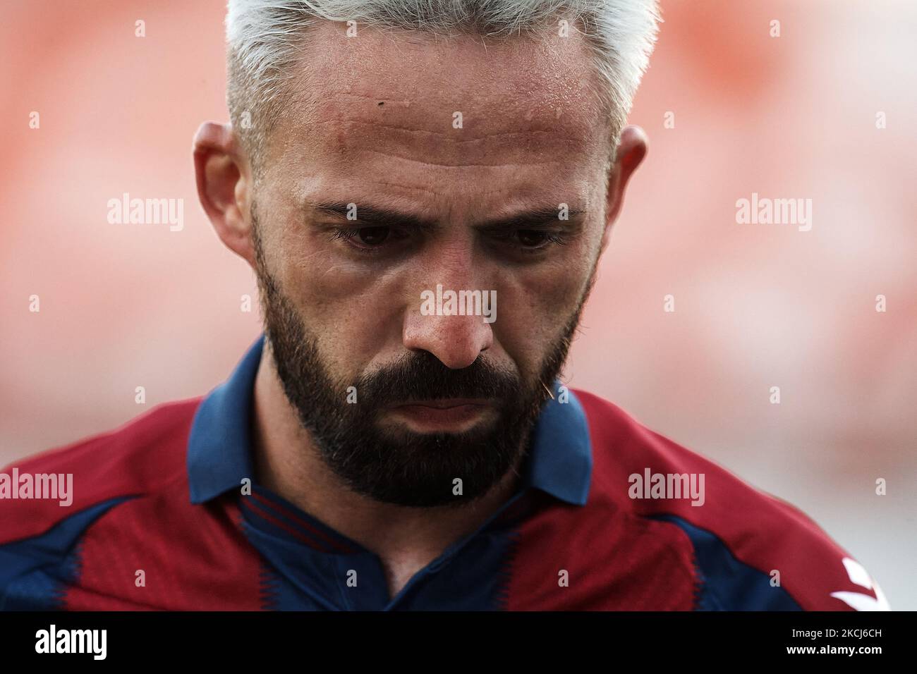 Jose Luis Morales aus Levante während des Vorsaison-Freundschaftsspiel zwischen FC Valencia und dem UD FC Levante im Antonio Puchades Stadion am 30. Juli 2021 in Valencia, Spanien. (Foto von Jose Breton/Pics Action/NurPhoto) Stockfoto