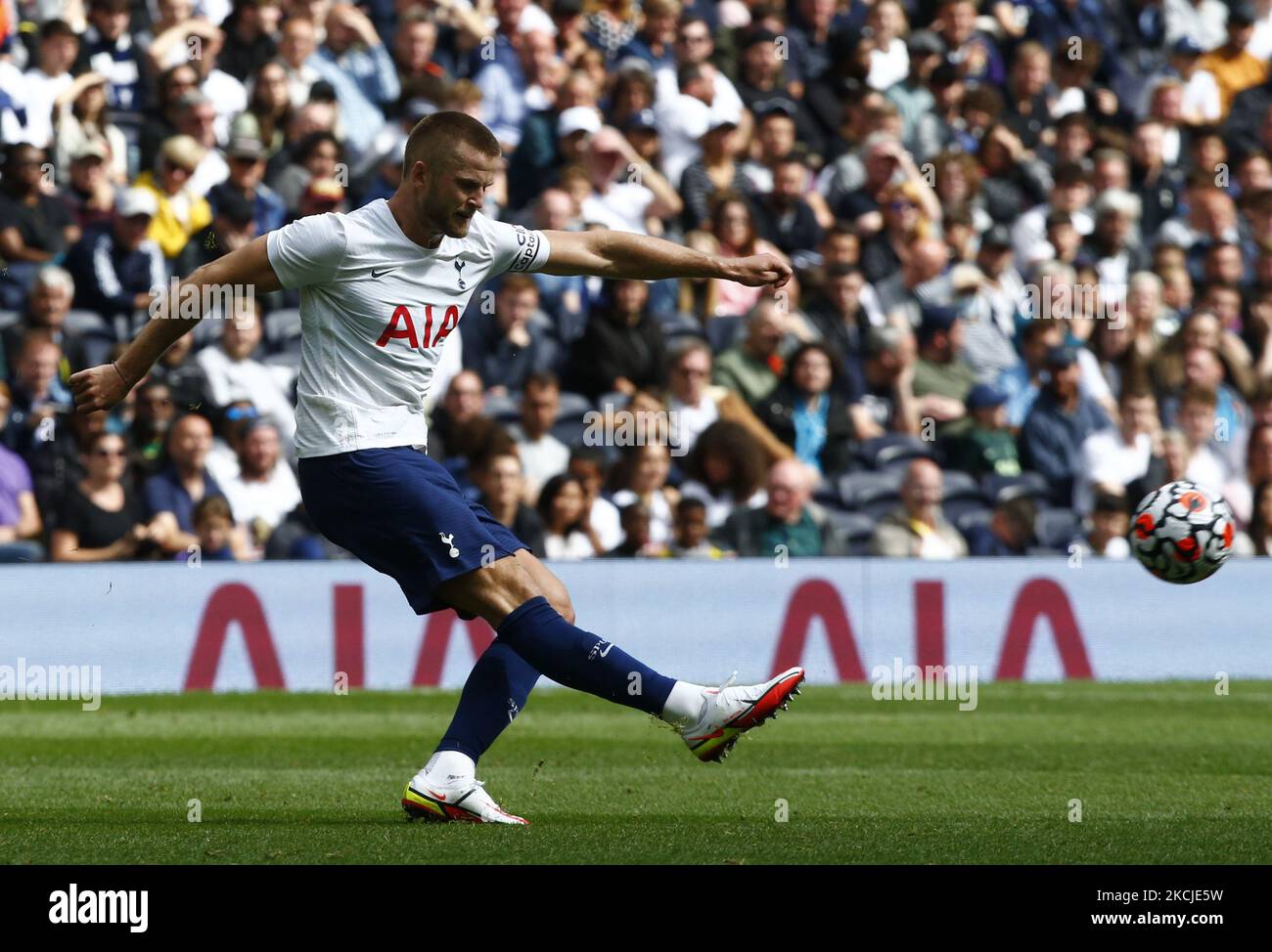 Eric Dier von Tottenham Hotspur während der Mind Series zwischen Tottenham Hotspur und Arsenal am 08.. August 2021 im Tottenham Hotspur-Stadion, London, England. (Foto von Action Foto Sport/NurPhoto) Stockfoto