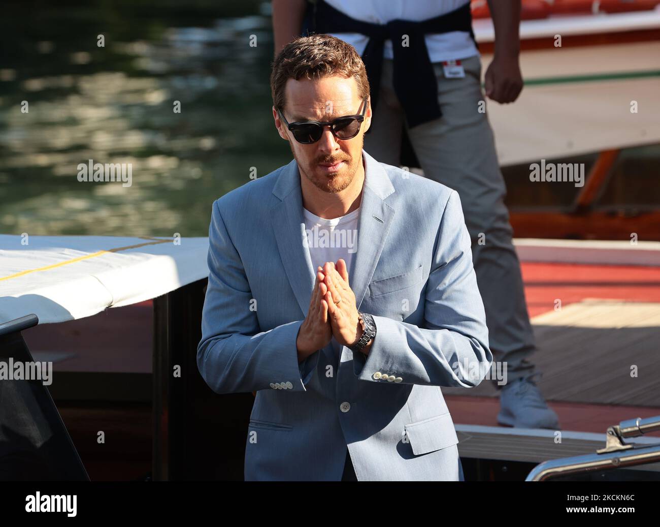 Benedict Cumberbatch kommt am 02. September 2021 auf den Internationalen Filmfestspielen von Venedig 78. in Venedig an. (Foto von Matteo Chinellato/NurPhoto) Stockfoto