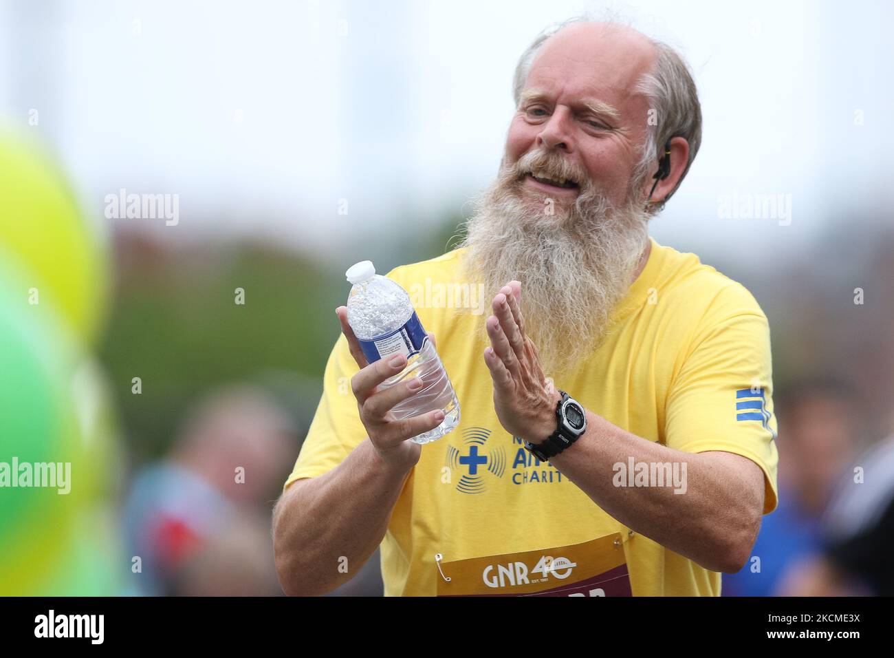 Während des BUPA Great North Run in Newcastle upon Tyne, England am Sonntag, 12.. September 2021. (Foto von will Matthews/MI News/NurPhoto) Stockfoto