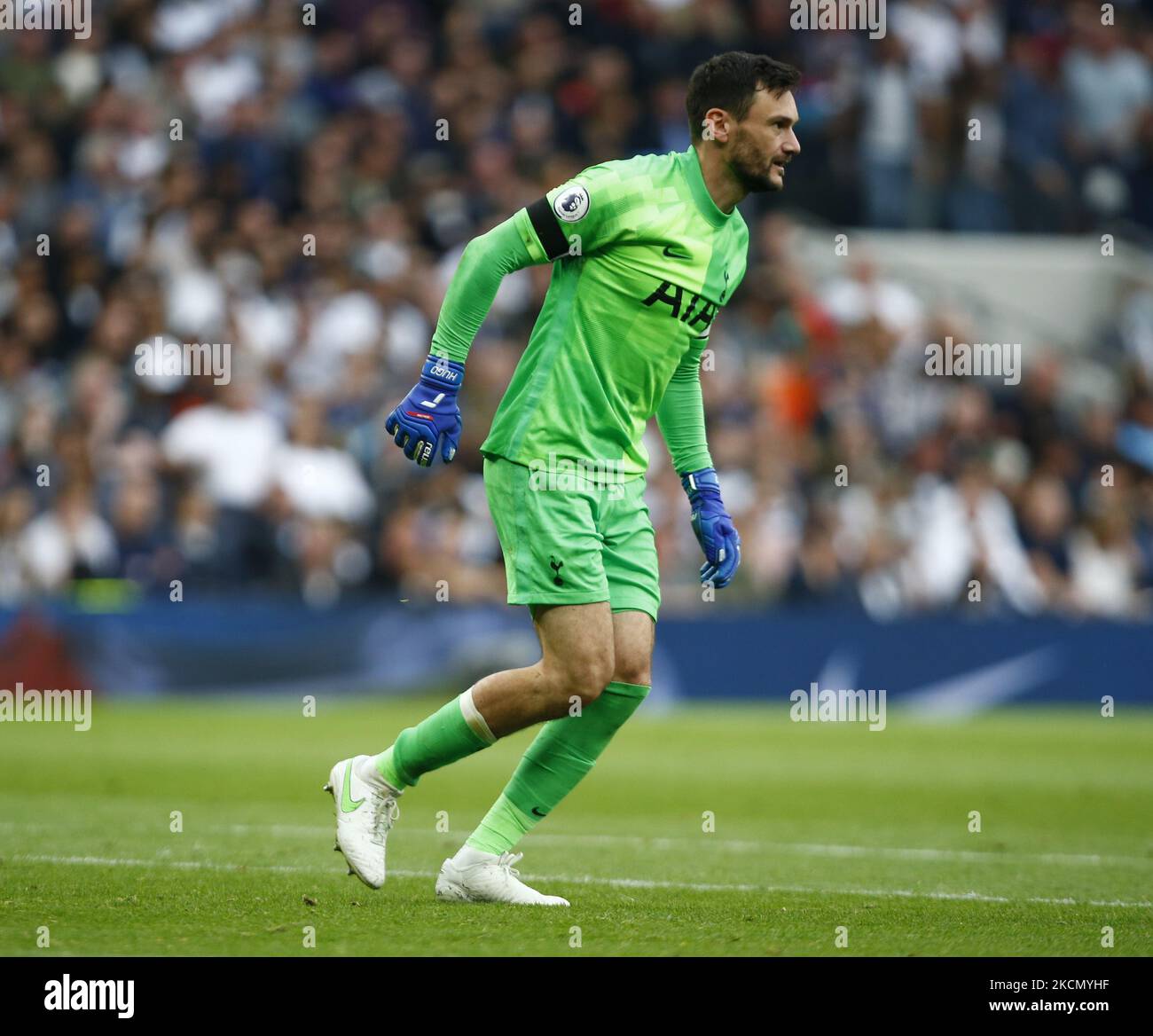 London, England - 19. August: Hugo Lloris von Tottenham Hotspur während der Premier League zwischen Tottenham Hotspur und Chelsea im Tottenham Hotspur Stadion, London, England am 19h. August 2021 (Foto by Action Foto Sport/NurPhoto) Stockfoto